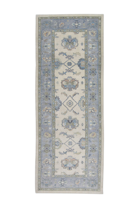 #10959 Turkish Oushak 5'2" x 13'1"