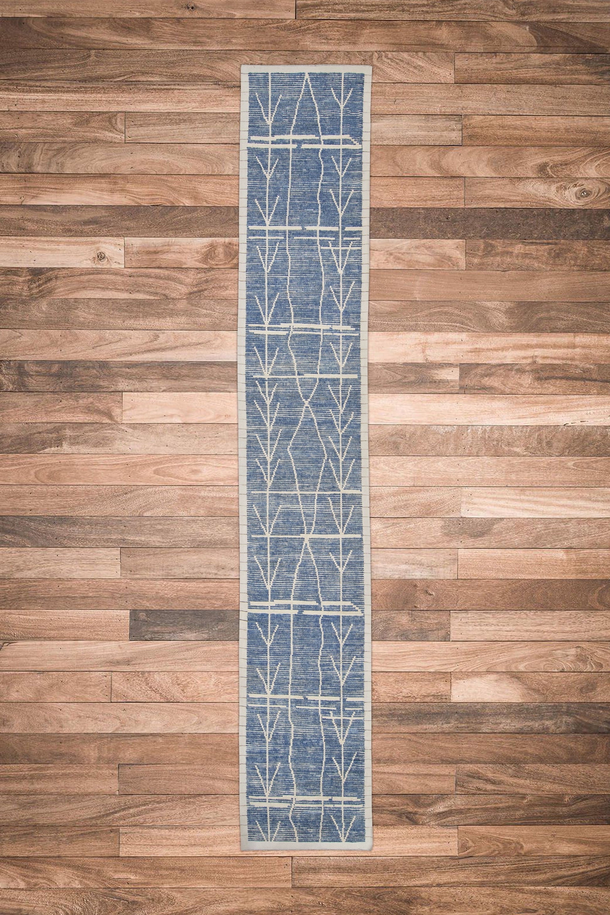 Turkish Tulu Rug Hand Knotted  2'11" x 17' #10832