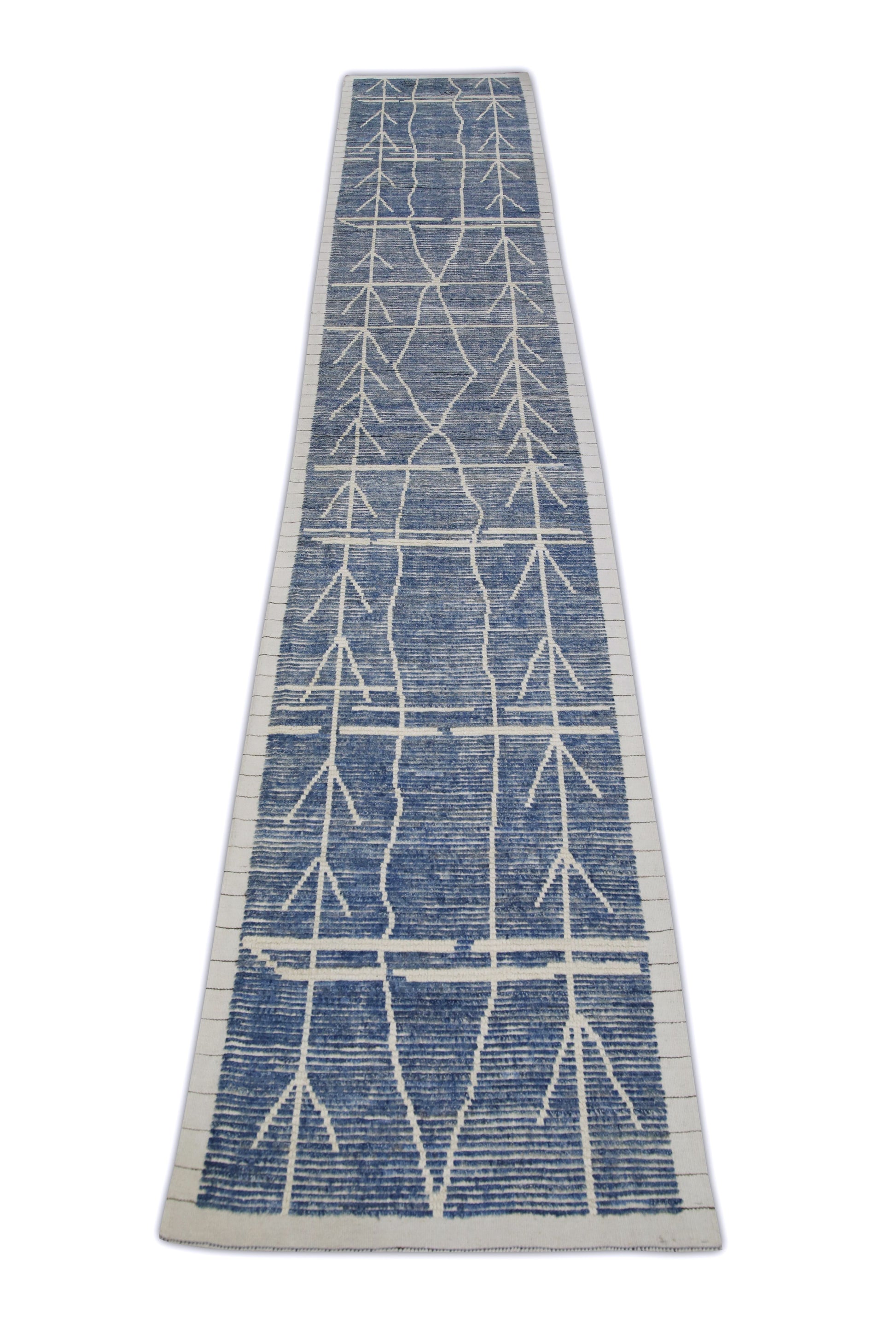Turkish Tulu Rug Hand Knotted  2'11" x 17' #10832