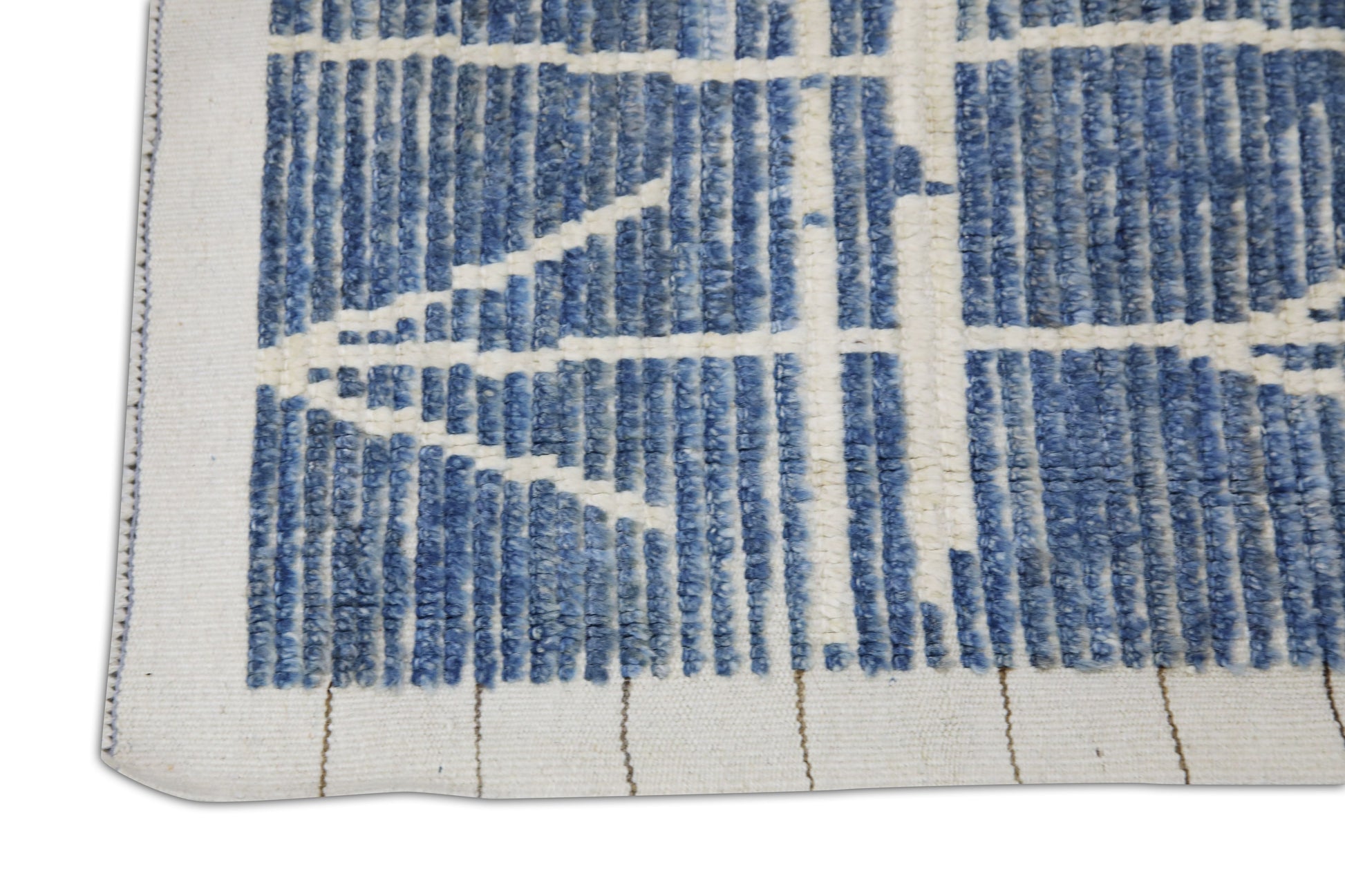 Turkish Tulu Rug Hand Knotted  2'11" x 17' #10832