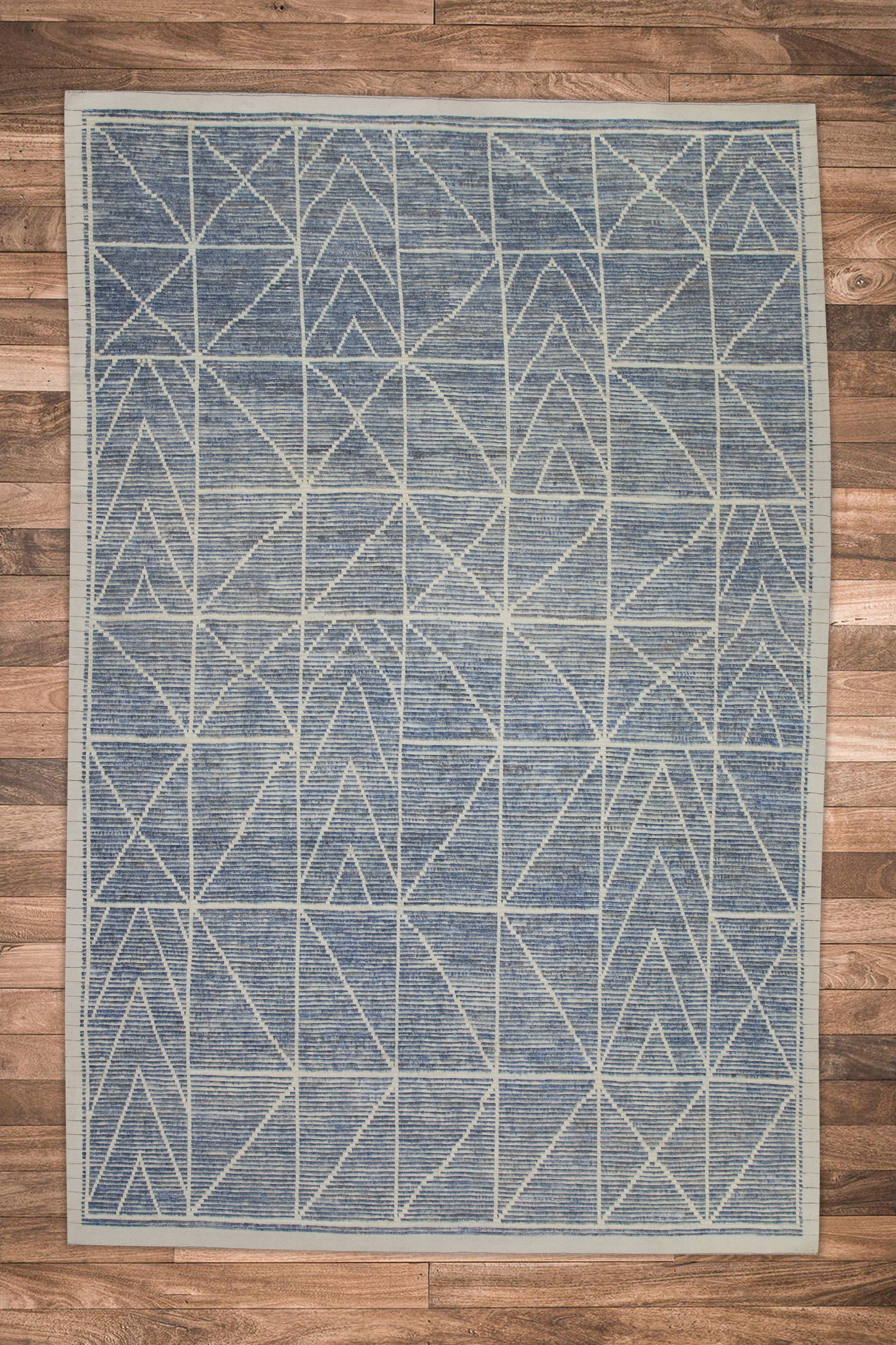 Turkish Tulu Rug Hand Knotted 8'9" x 12'8" #8232