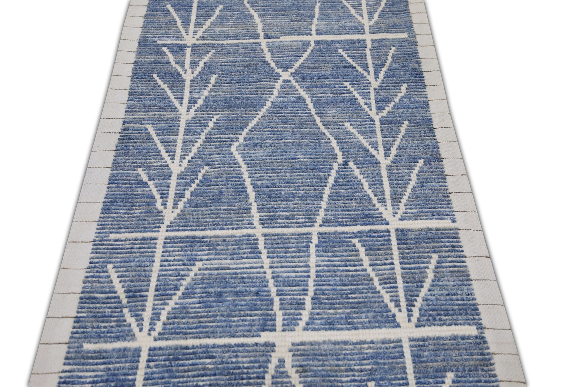 Turkish Tulu Rug Hand Knotted  2'11" x 17' #10832