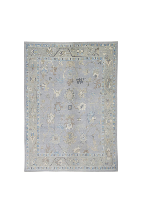 #11046 Turkish Oushak 8'9" x 12'