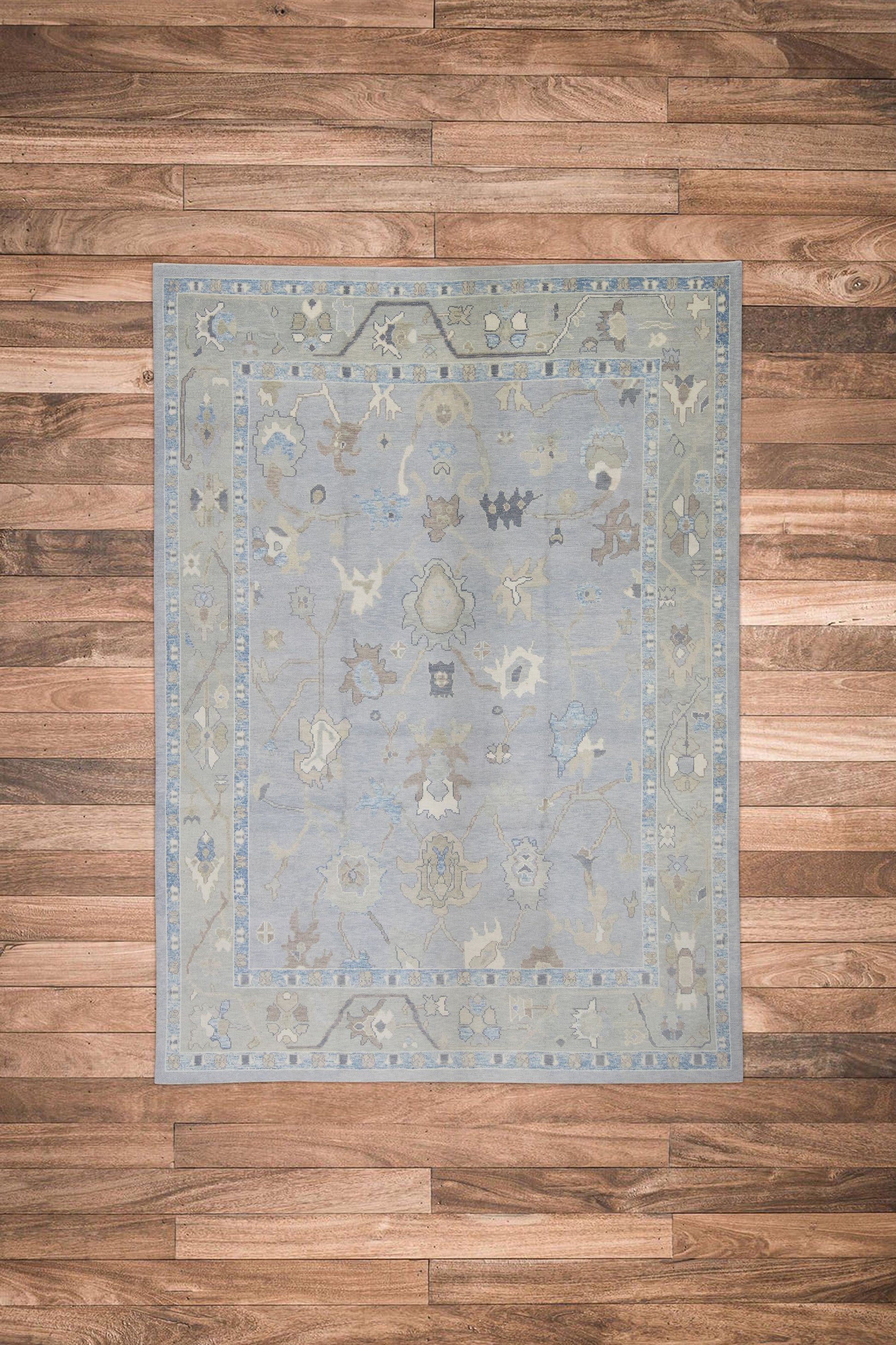 Turkish Oushak Rug 8'9" x 12' #11046