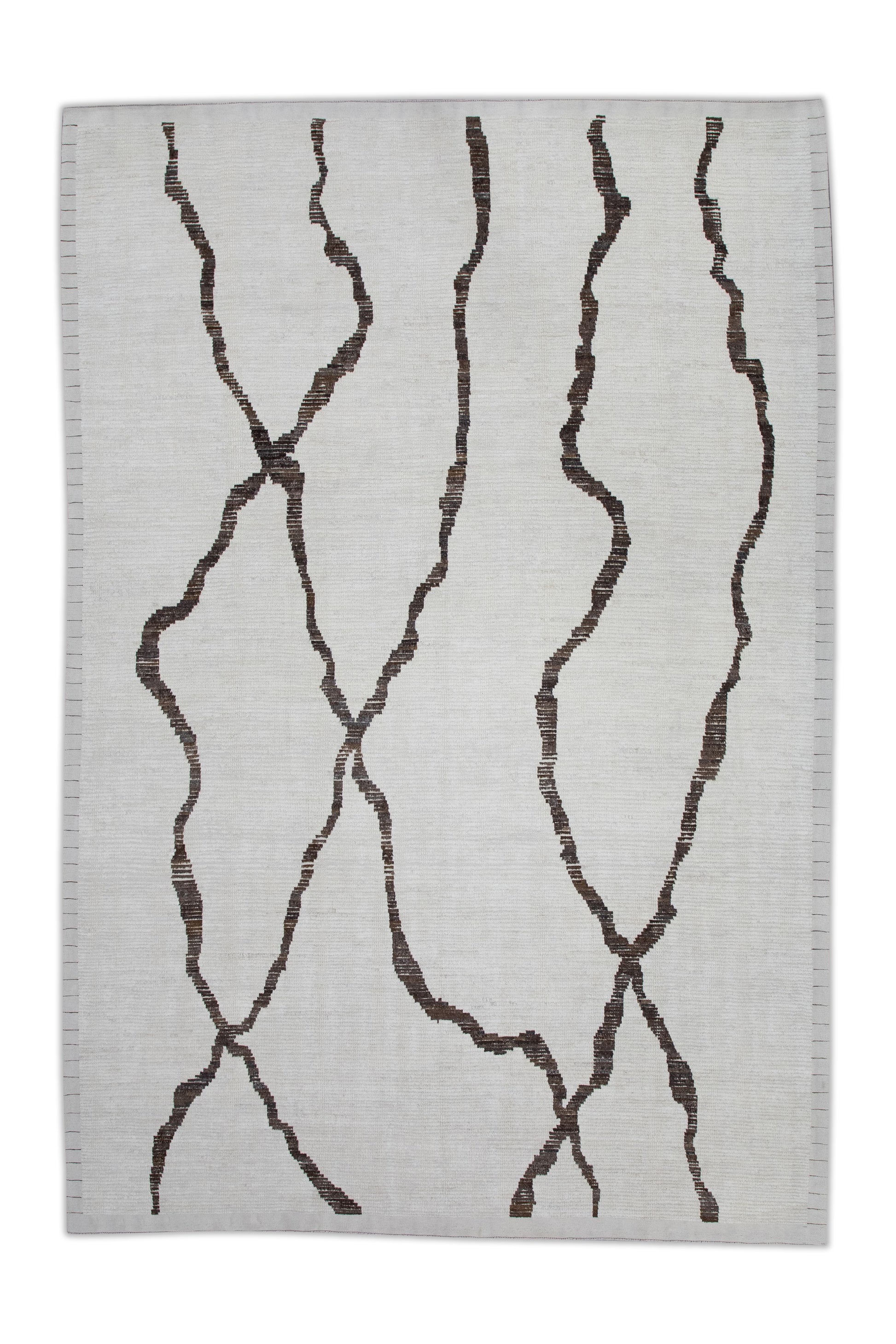 Turkish Tulu Rug Hand Knotted 8'9" x 12'5" #8224