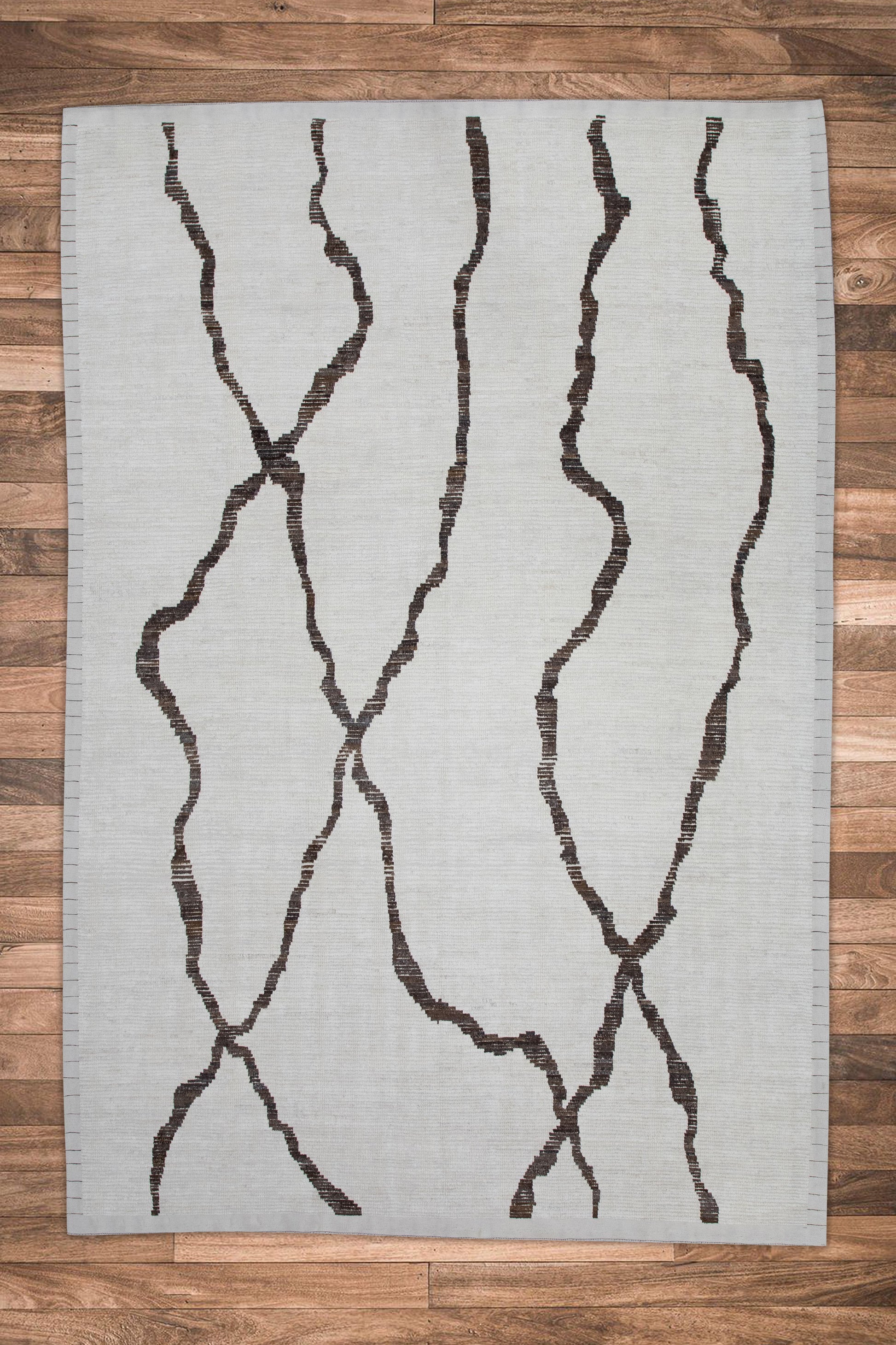 Turkish Tulu Rug Hand Knotted 8'9" x 12'5" #8224