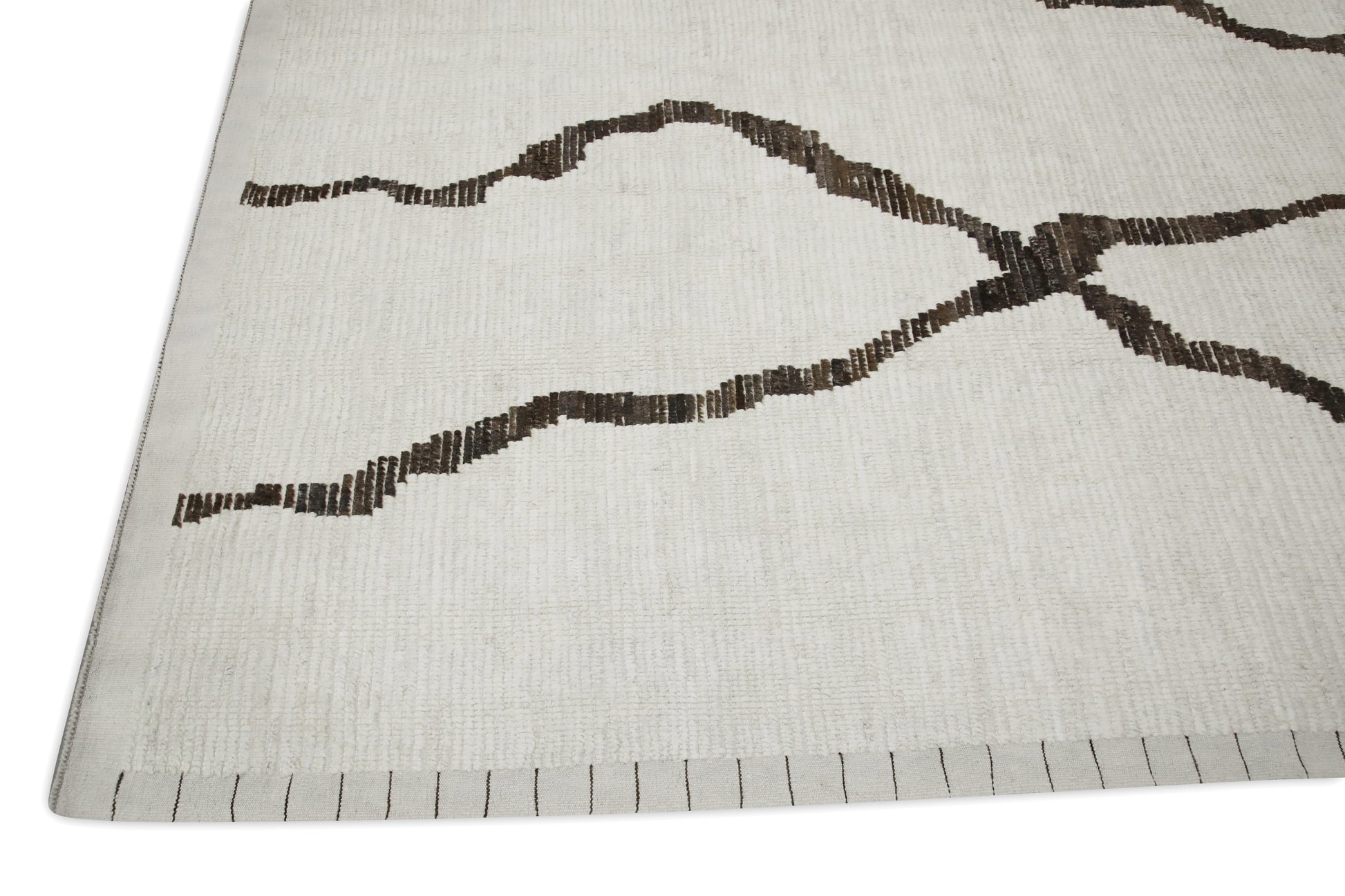 Turkish Tulu Rug Hand Knotted 8'9" x 12'5" #8224