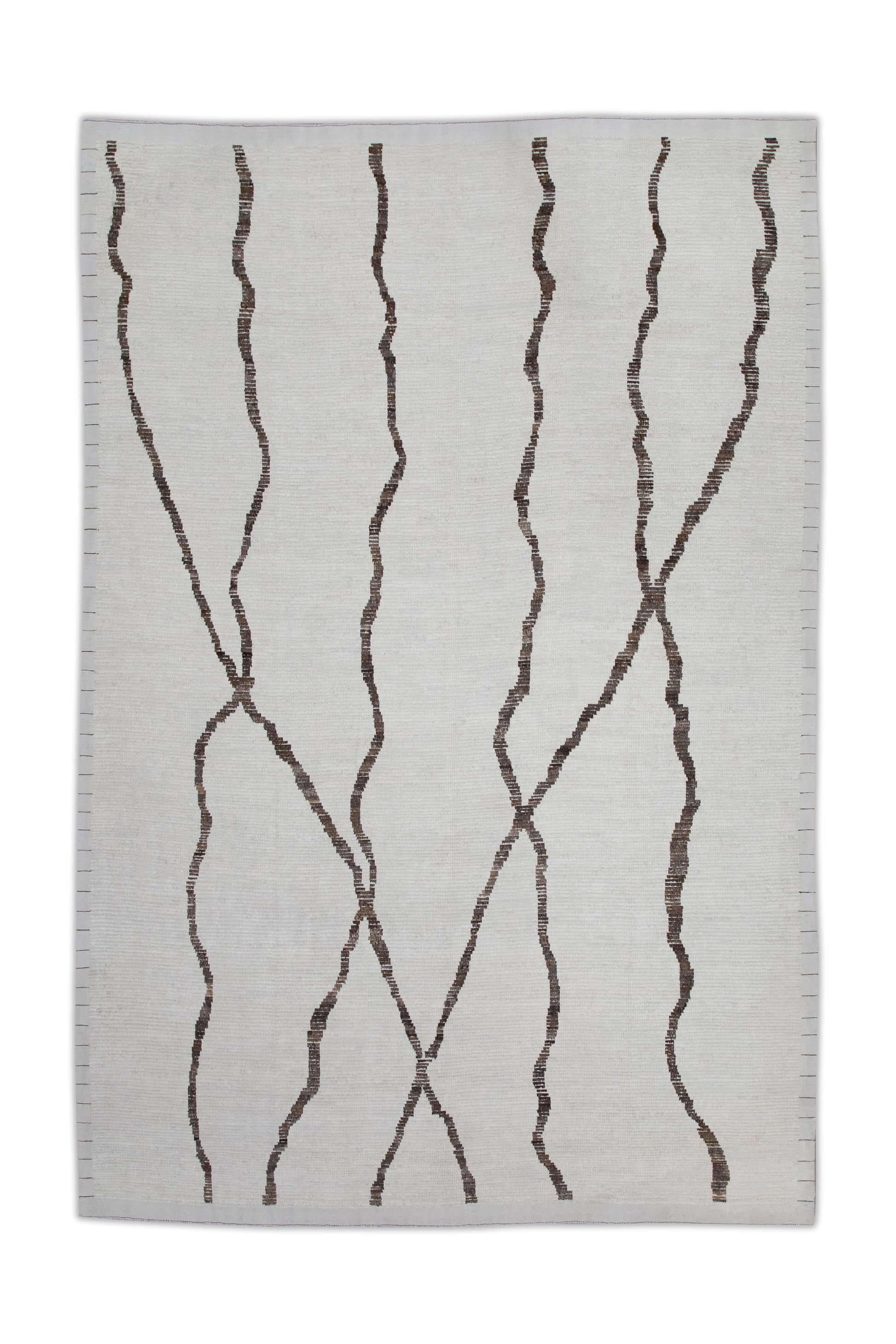 Turkish Tulu Rug Hand Knotted 8'9" x 12'9" #8202