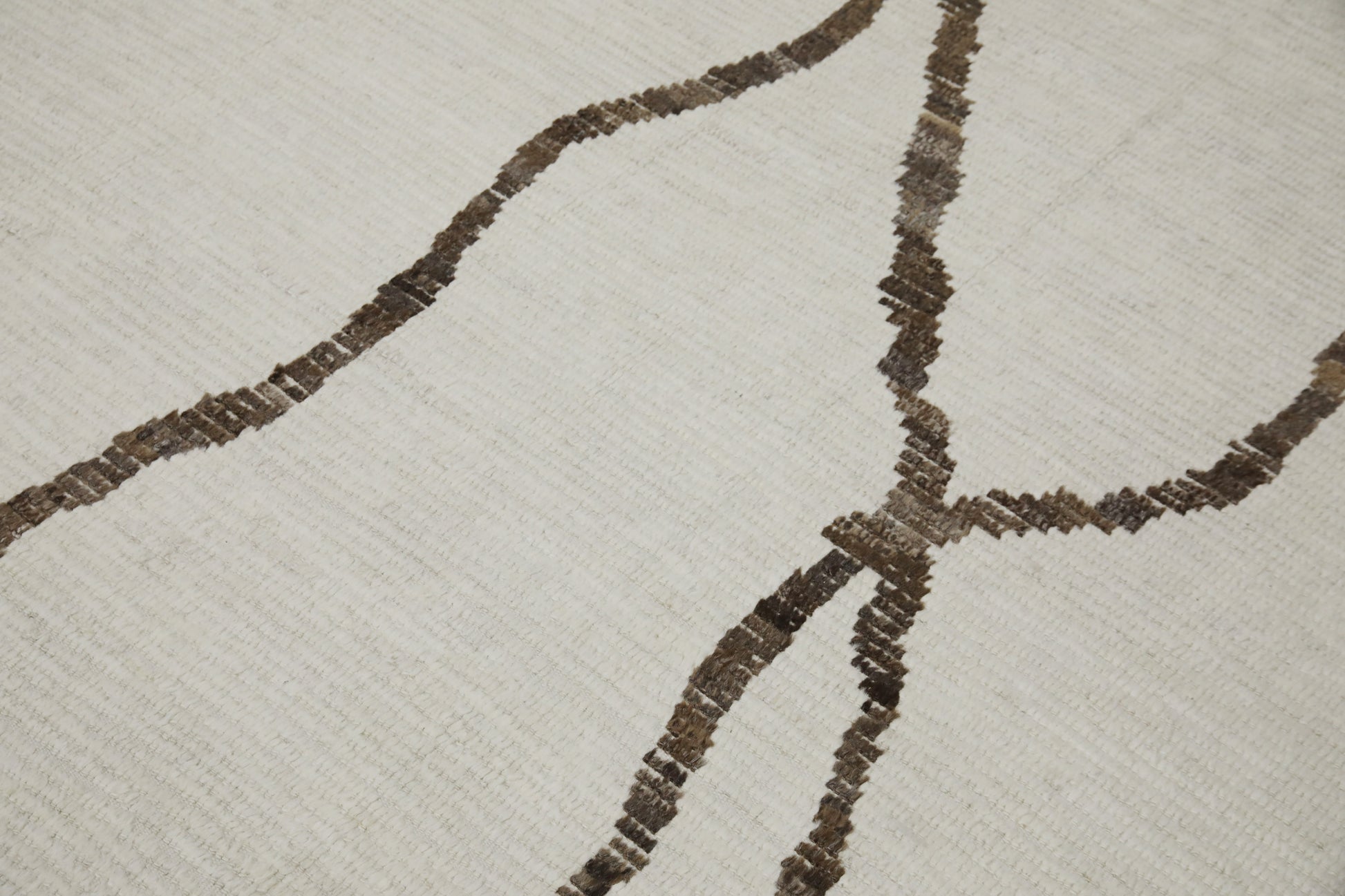 Turkish Tulu Rug Hand Knotted 8'9" x 12'9" #8202