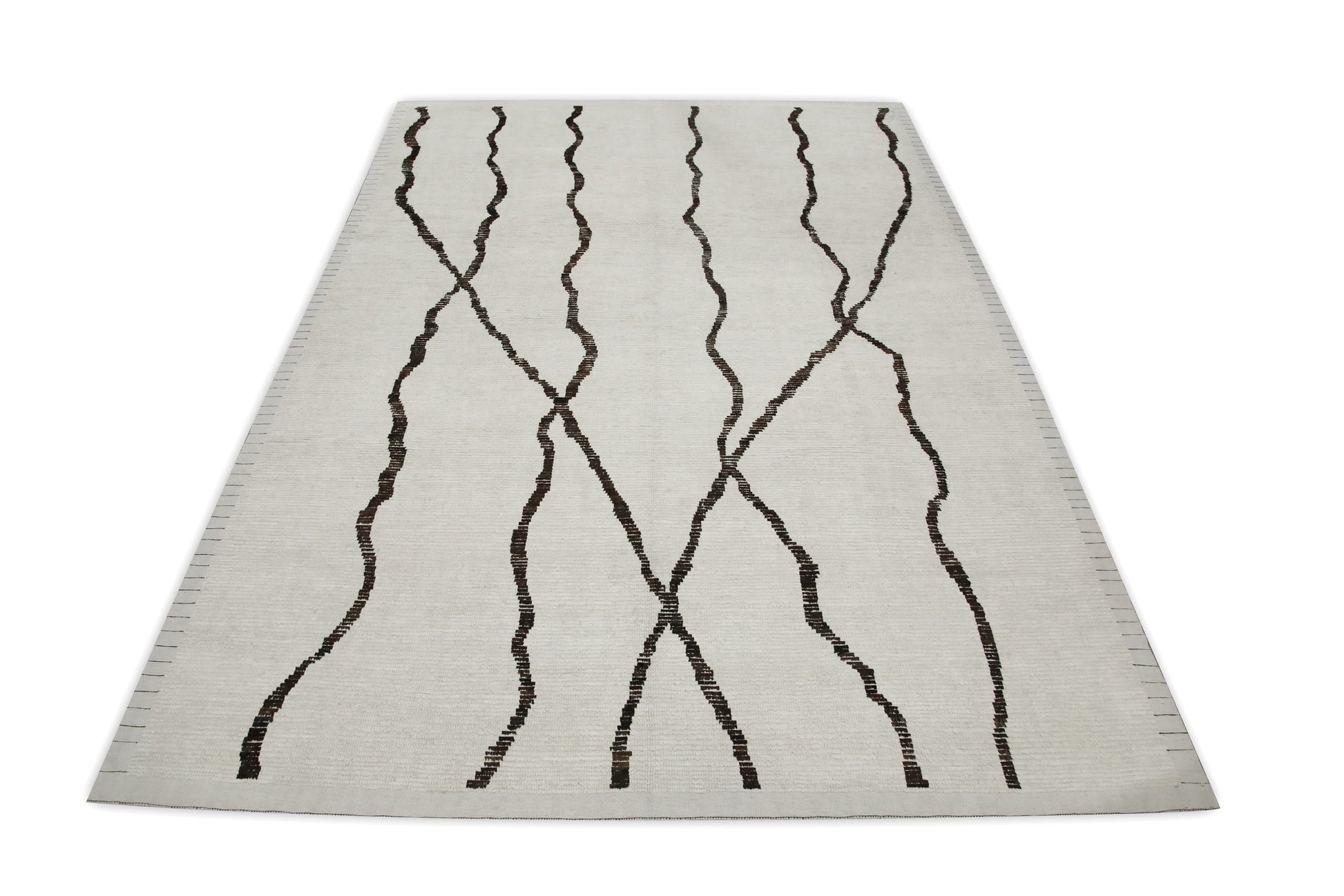 Turkish Tulu Rug Hand Knotted 9'2" x 12'9" #8157