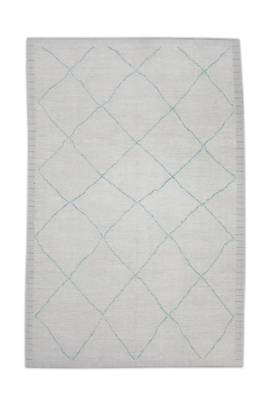 #8198 Hand Knotted Turkish Tulu Rug 7'10" x 11'3"