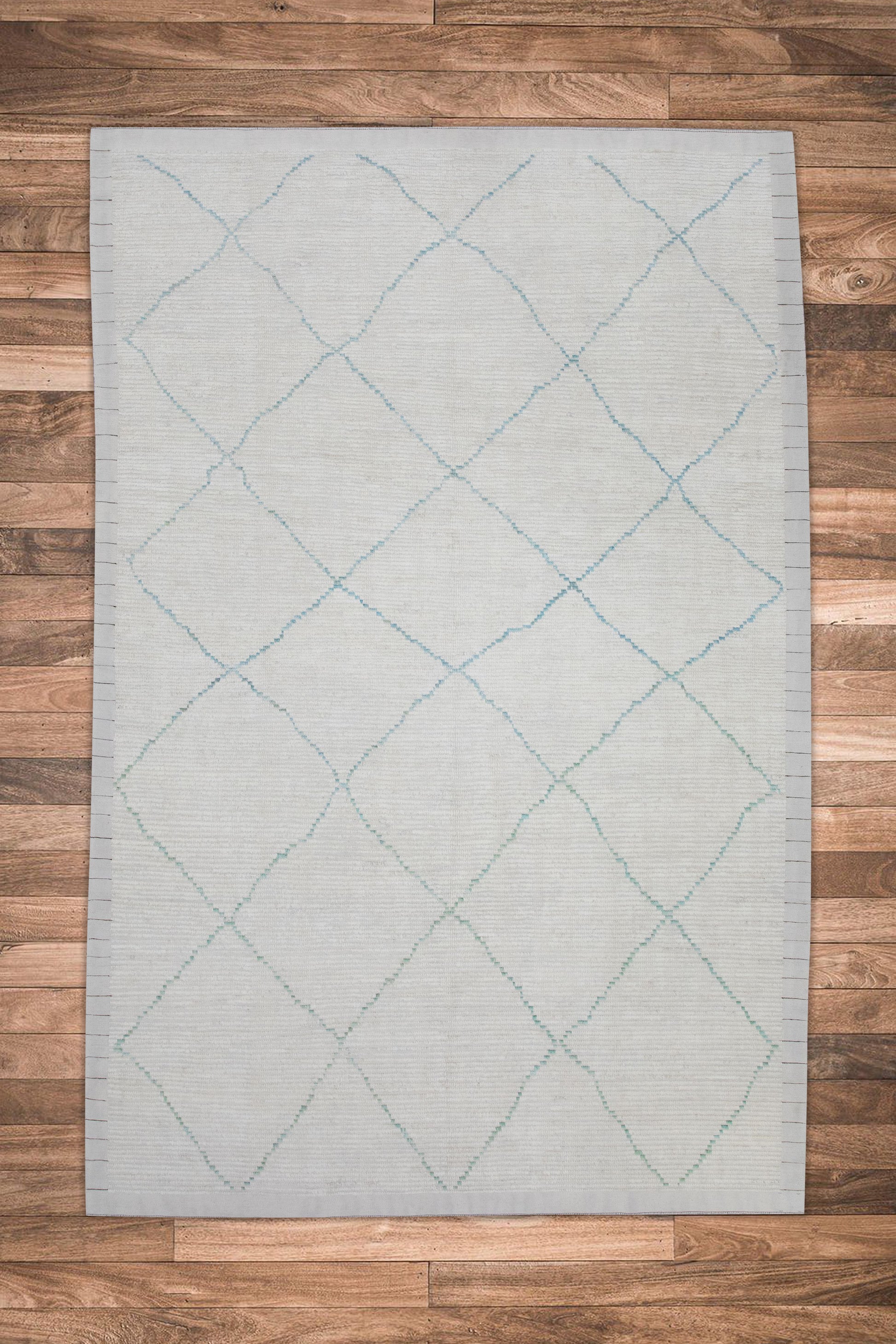 Turkish Tulu Rug Hand Knotted 7'10" x 11'3" #8198