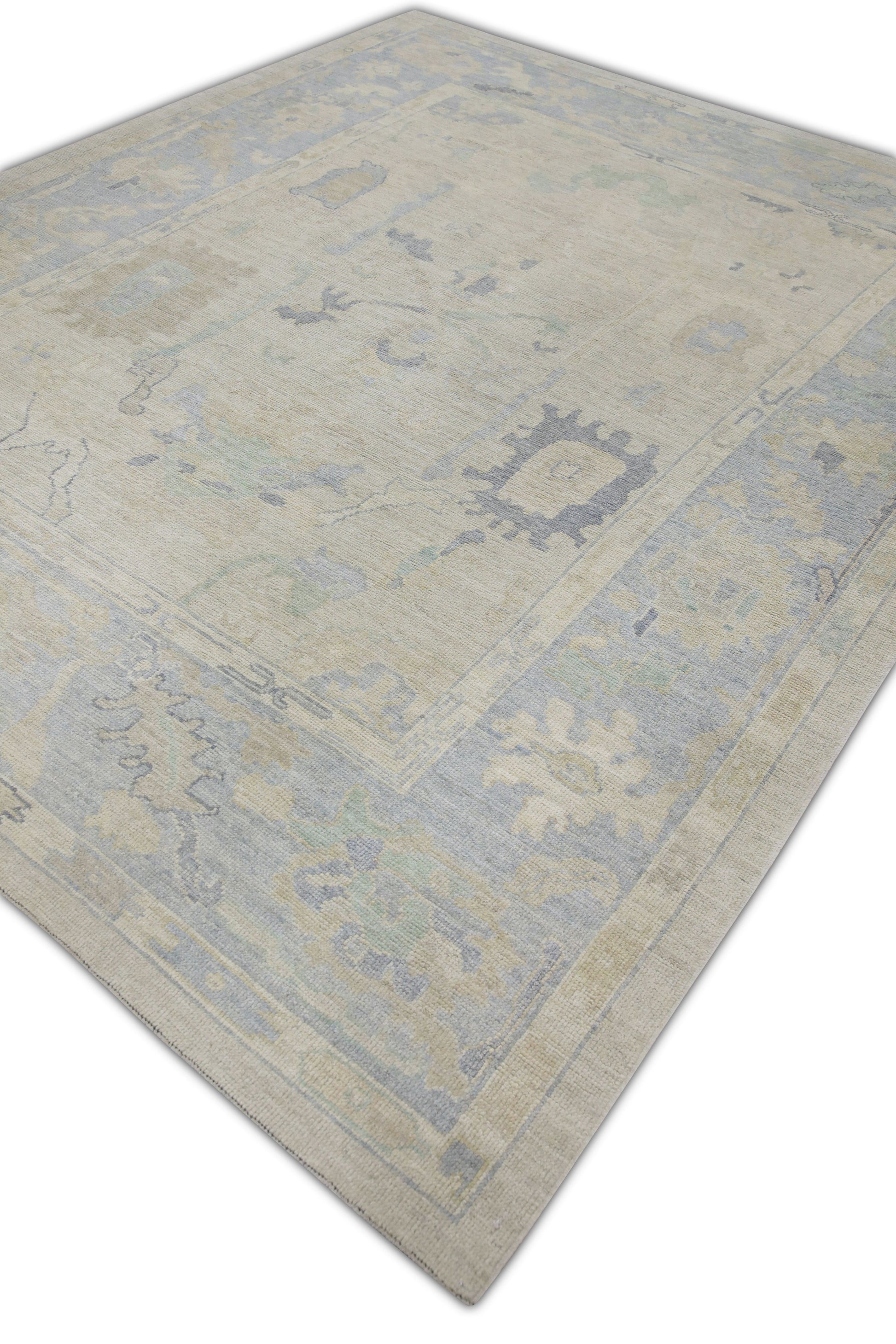 Turkish Oushak Rug 8'4" x 9'11" #10905
