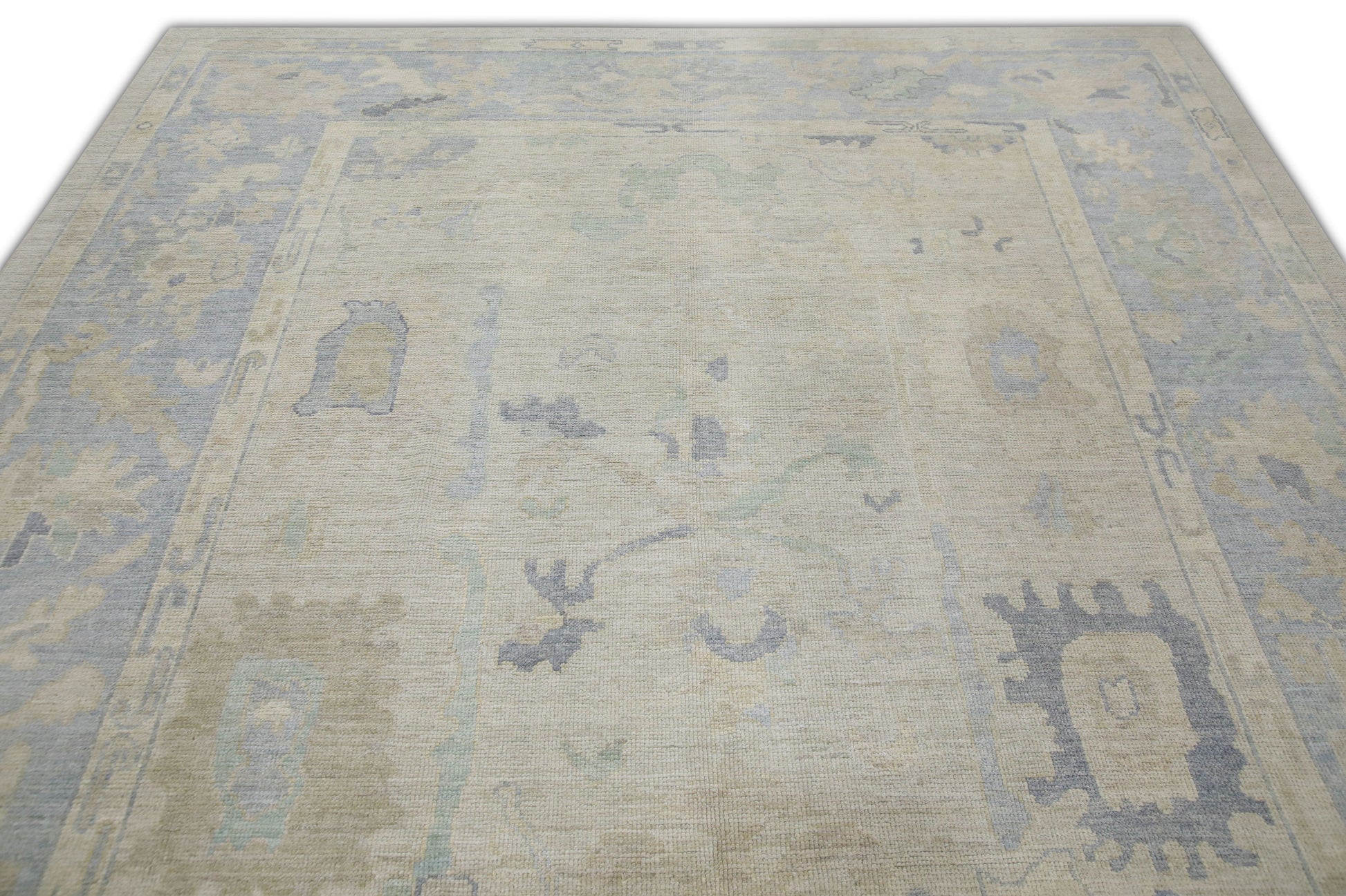 Turkish Oushak Rug 8'4" x 9'11" #10905