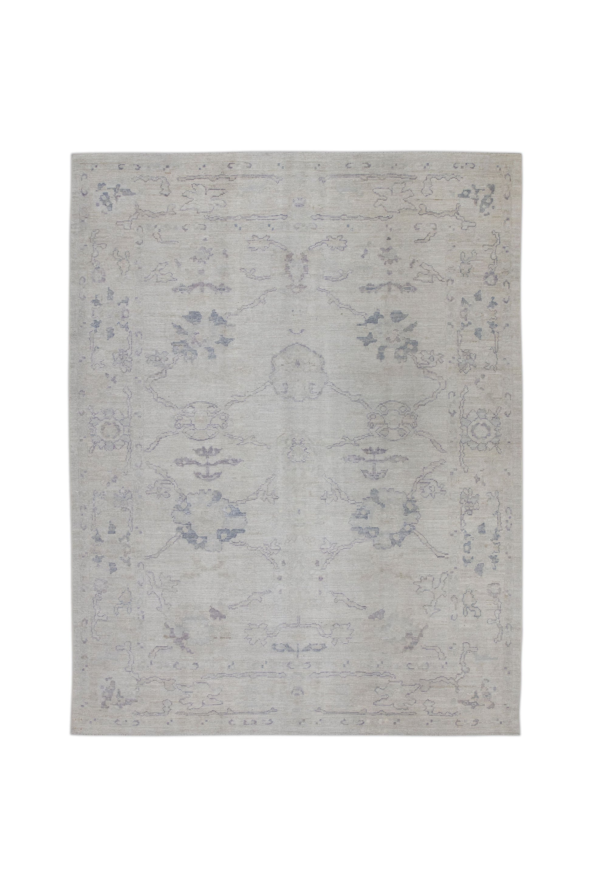 Turkish Oushak Rug 8'3" x 10'9" #8049