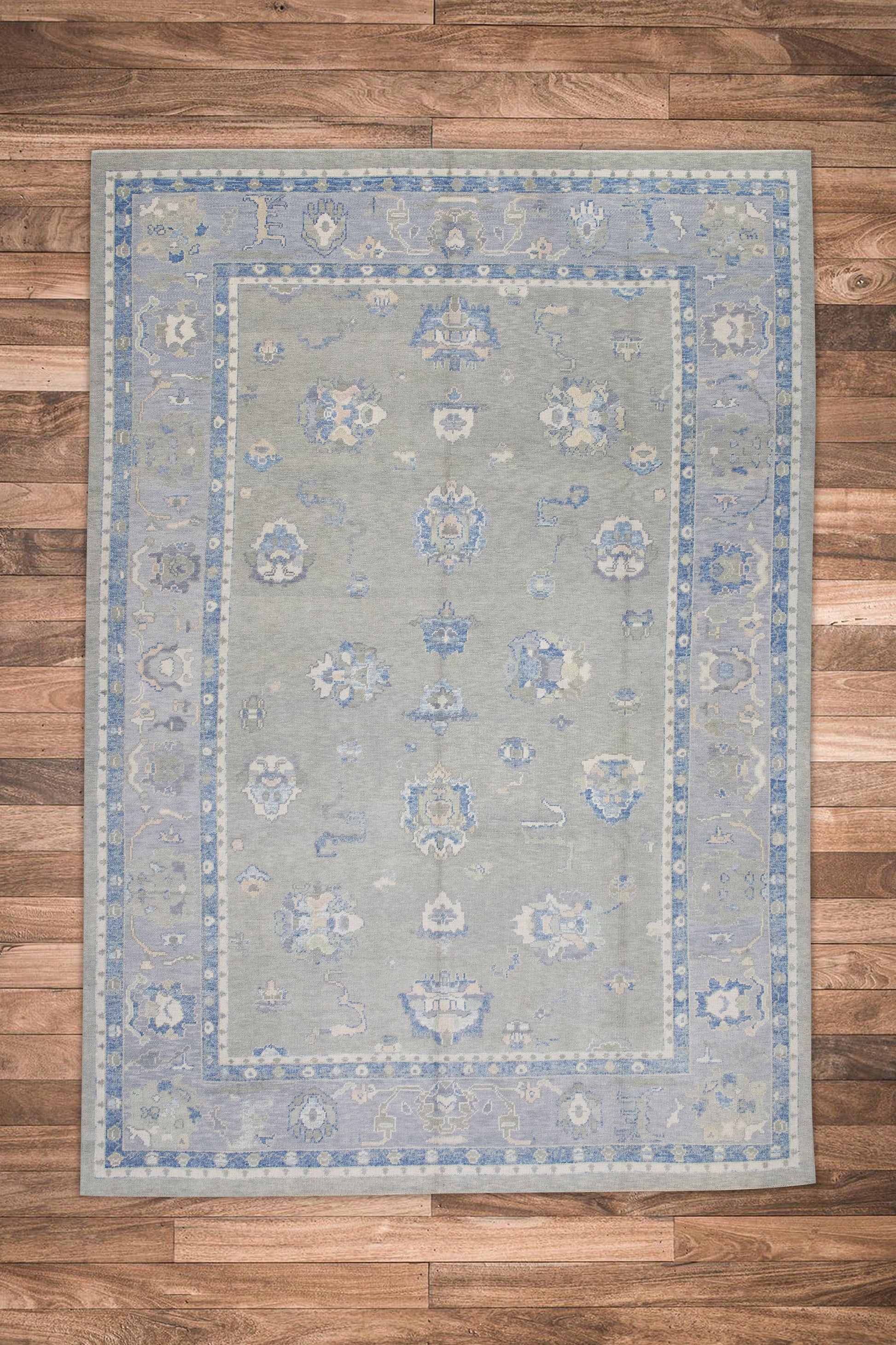 Turkish Oushak Rug 9'4" x 11'8" #7555