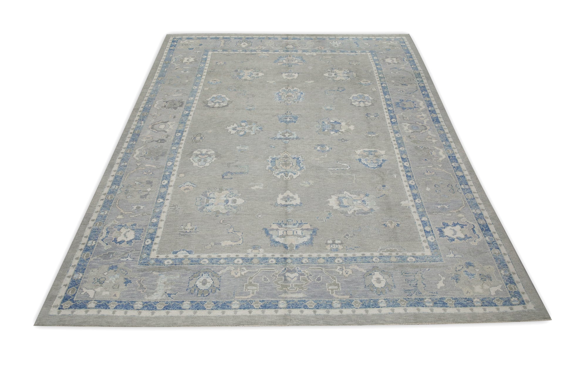 Turkish Oushak Rug 9'4" x 11'8" #7555