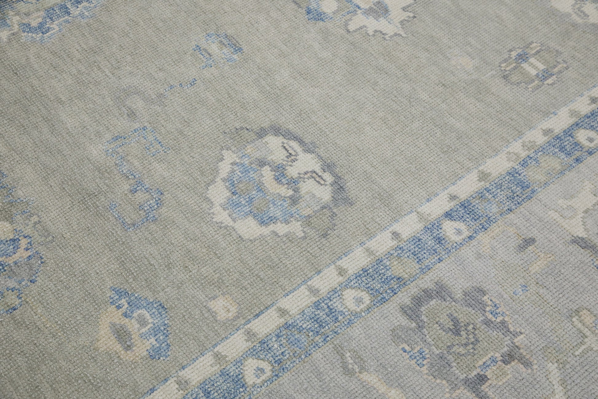 Turkish Oushak Rug 9'4" x 11'8" #7555