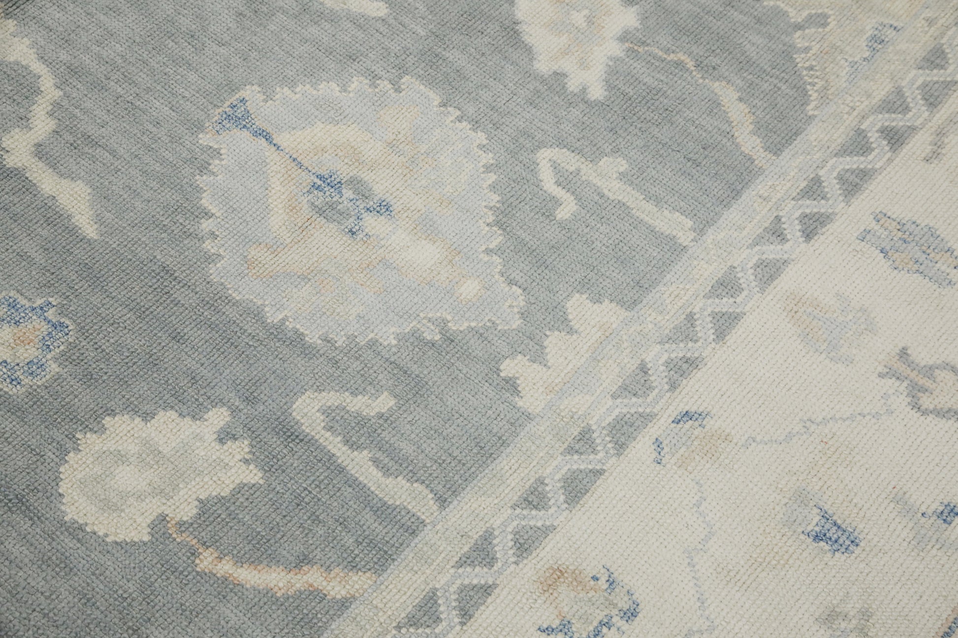 Turkish Oushak Rug 9'1" x 11'9" #7512