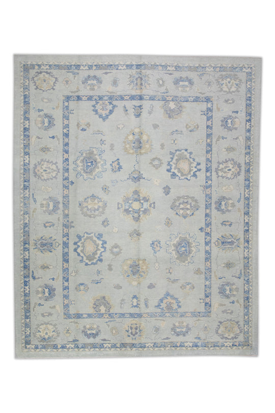 #8036 Turkish Oushak 9'4" x 11'5"