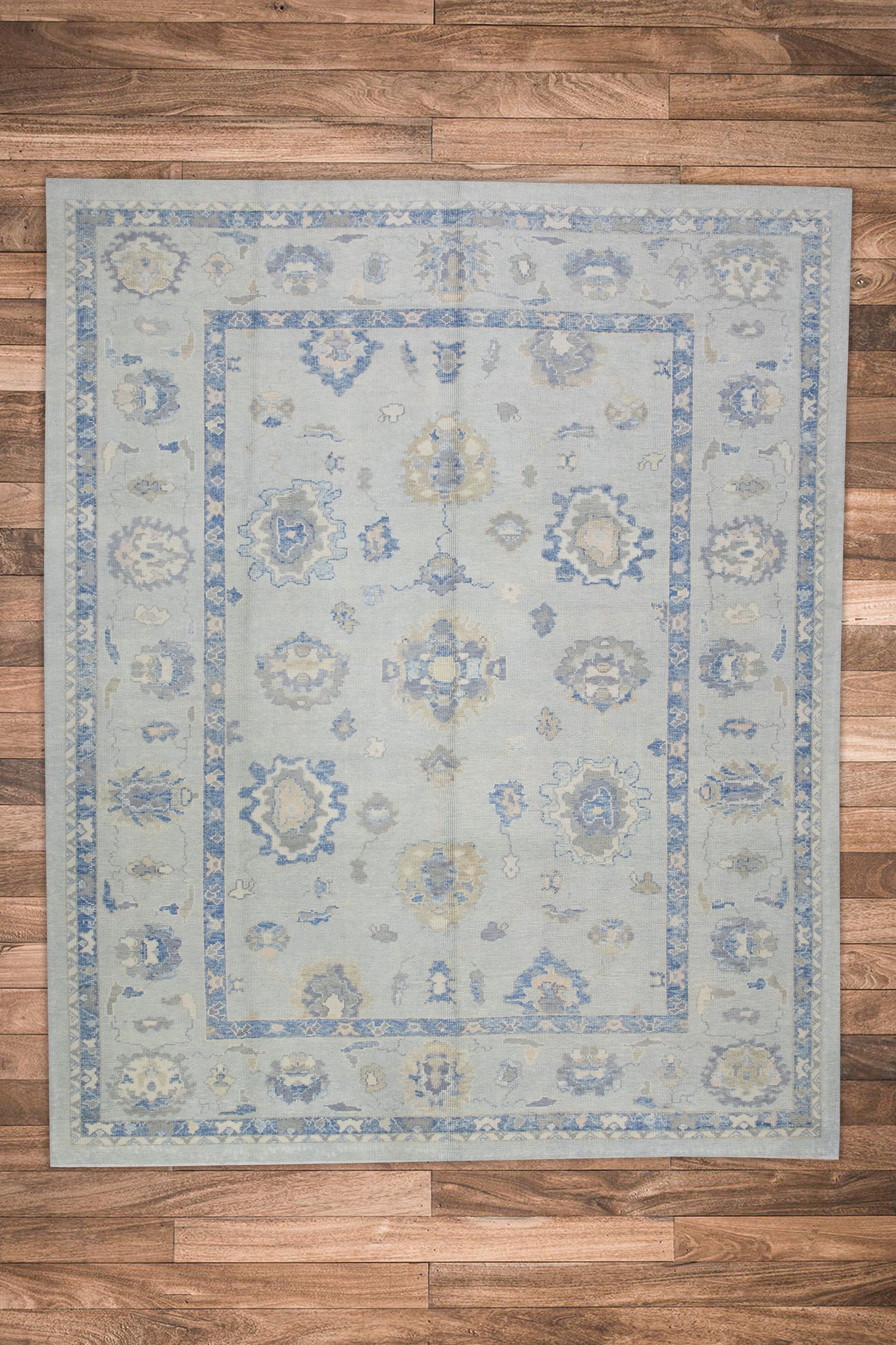Turkish Oushak Rug 9'4" x 11'5" #8036