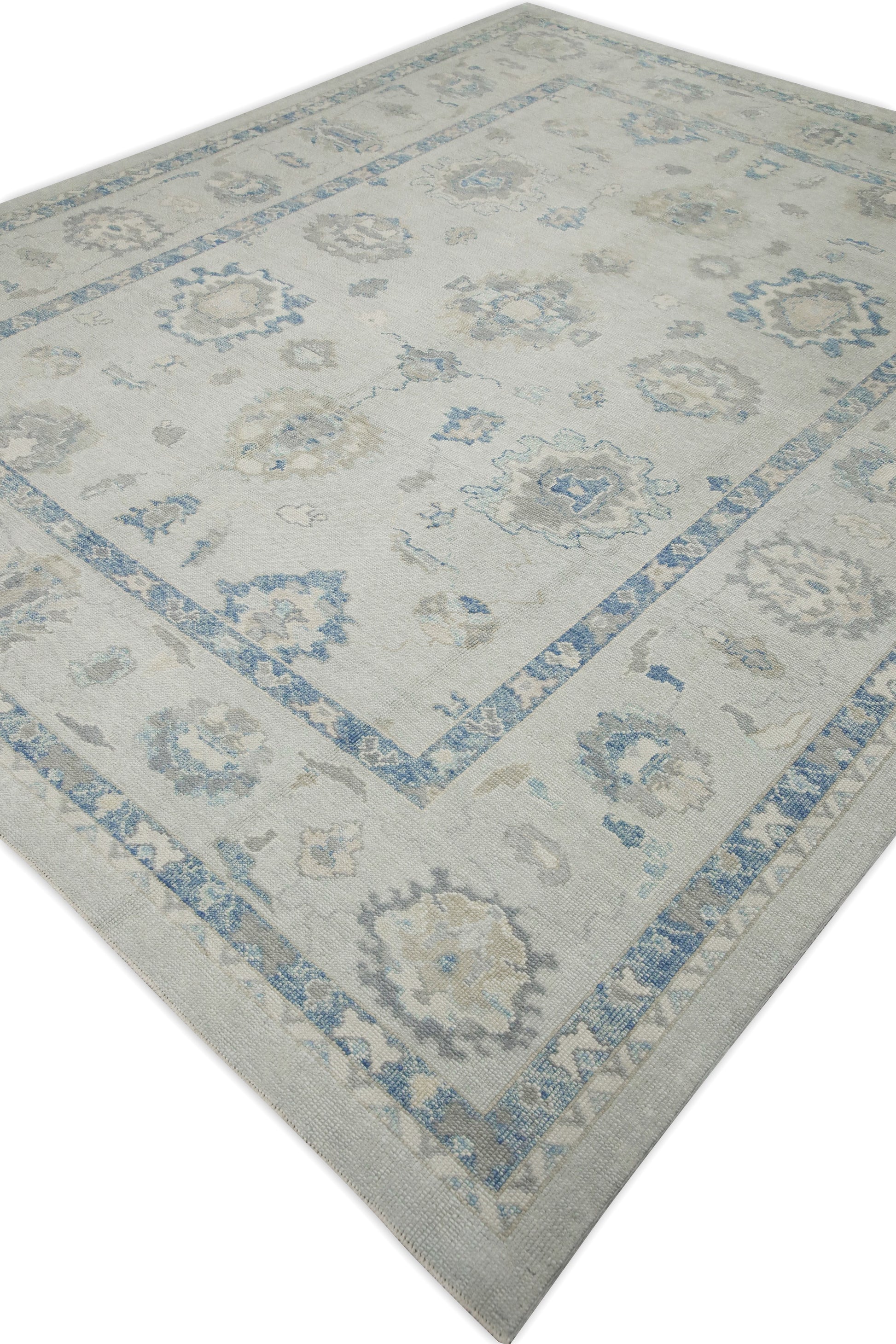 Turkish Oushak Rug 9'4" x 11'5" #8036