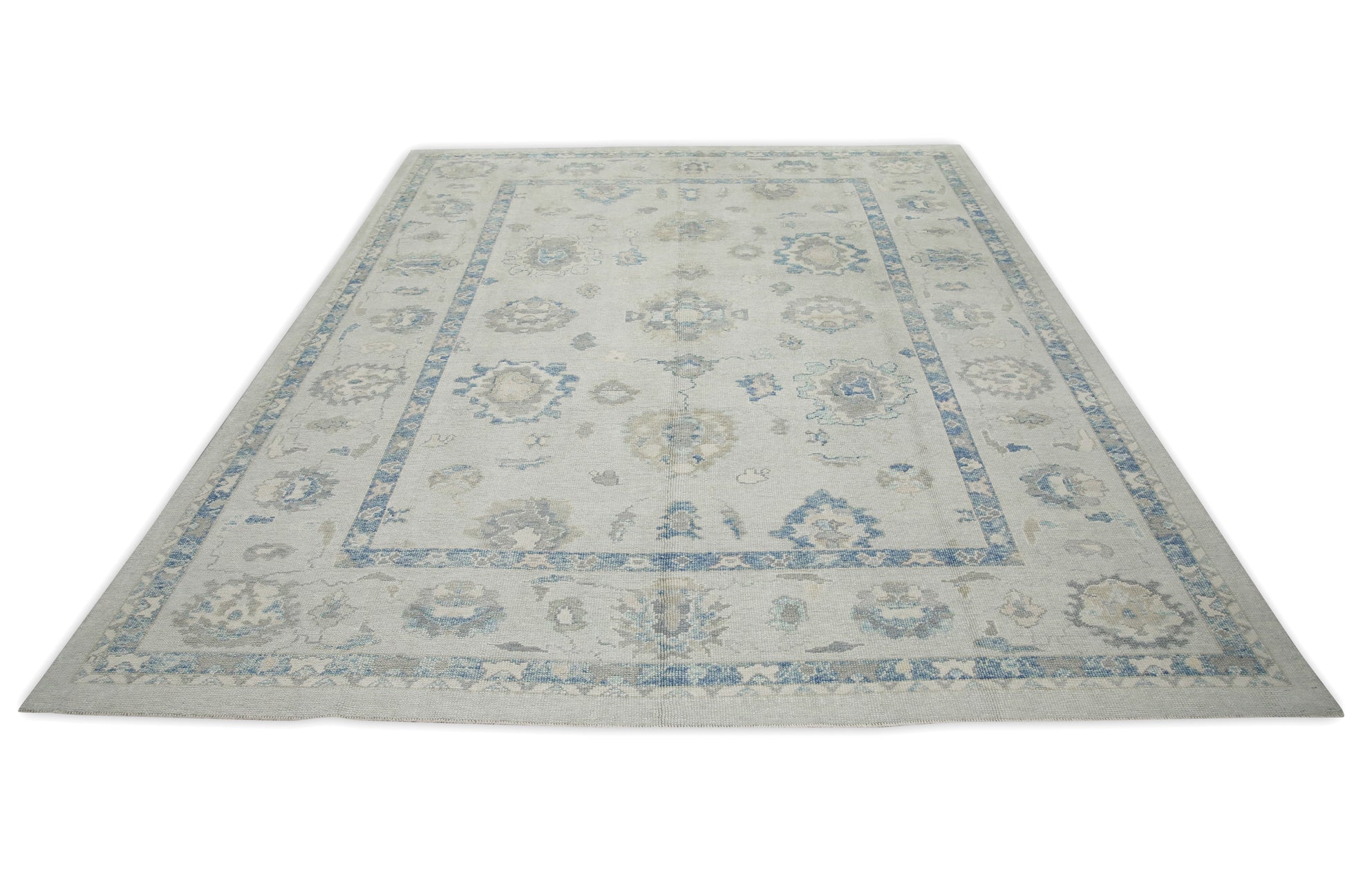 Turkish Oushak Rug 9'4" x 11'5" #8036