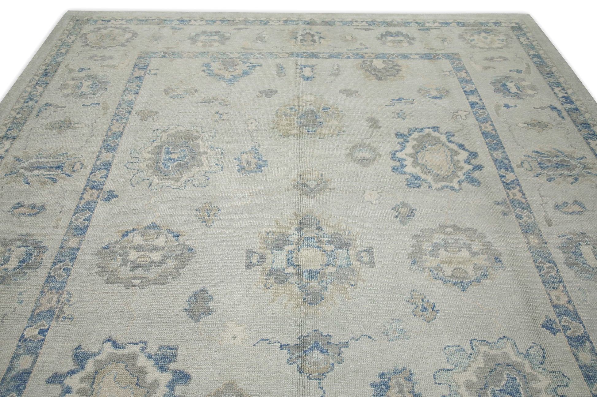 Turkish Oushak Rug 9'4" x 11'5" #8036