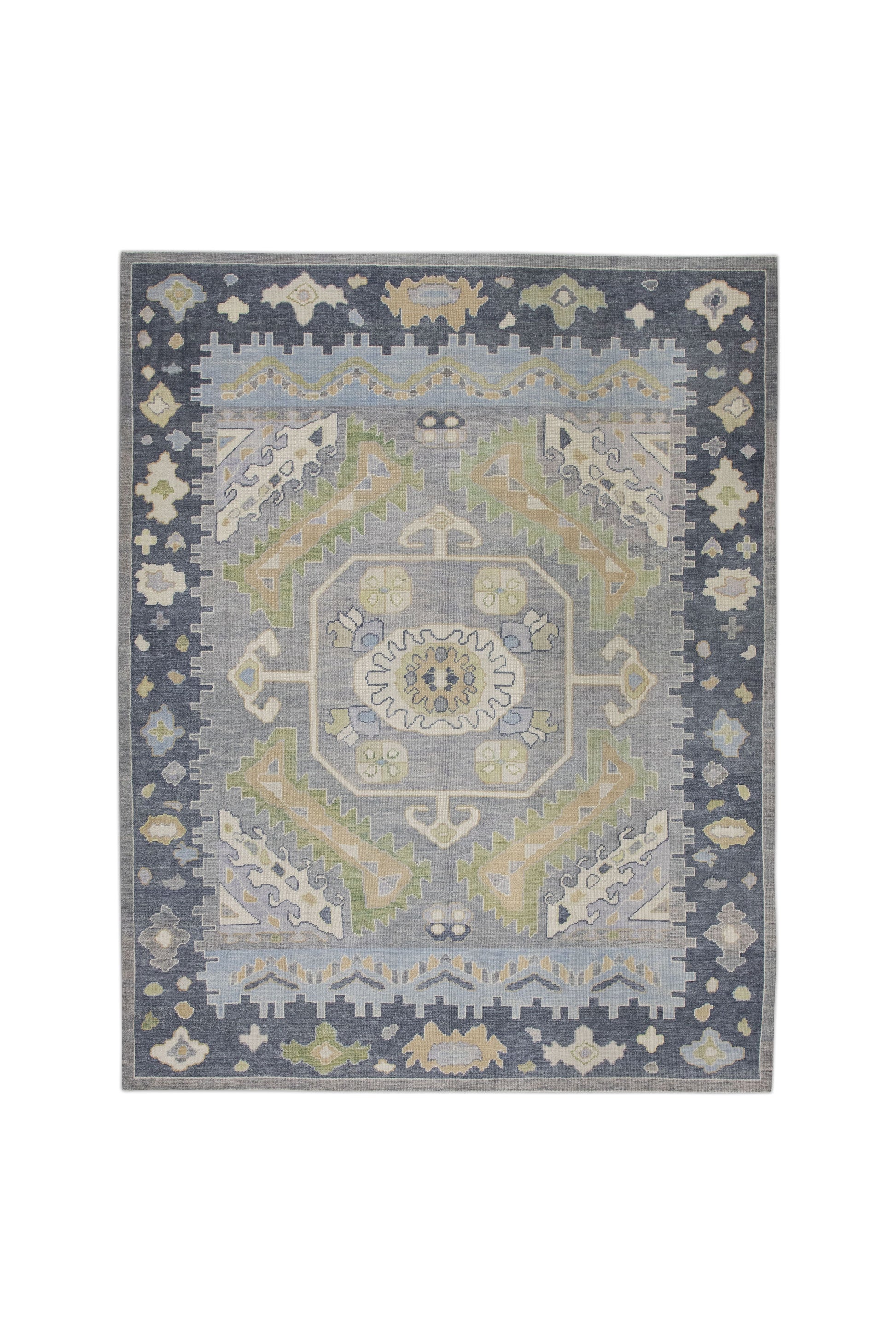 Turkish Oushak Rug 8'1" x 10'3" #10741