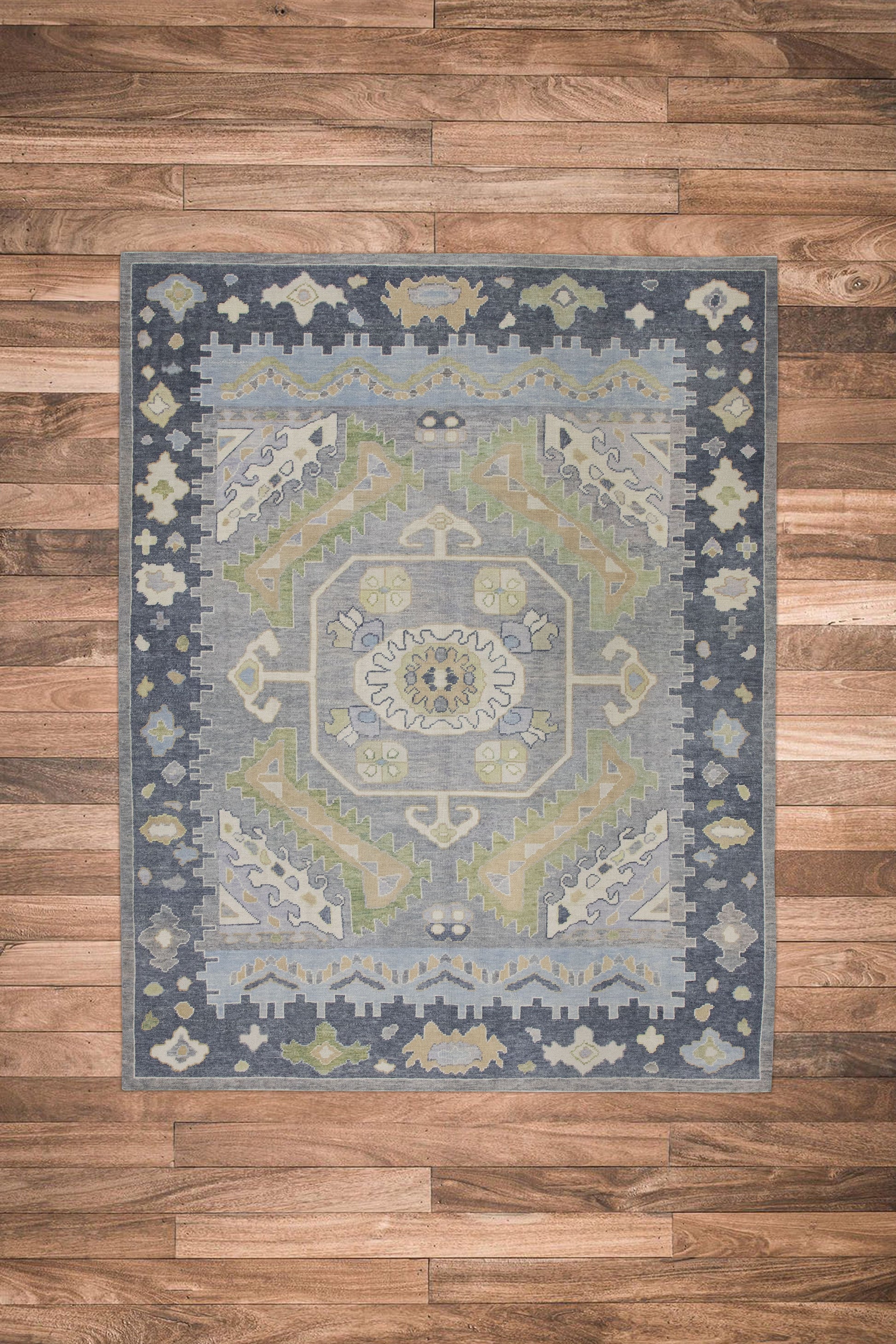 Turkish Oushak Rug 8'1" x 10'3" #10741