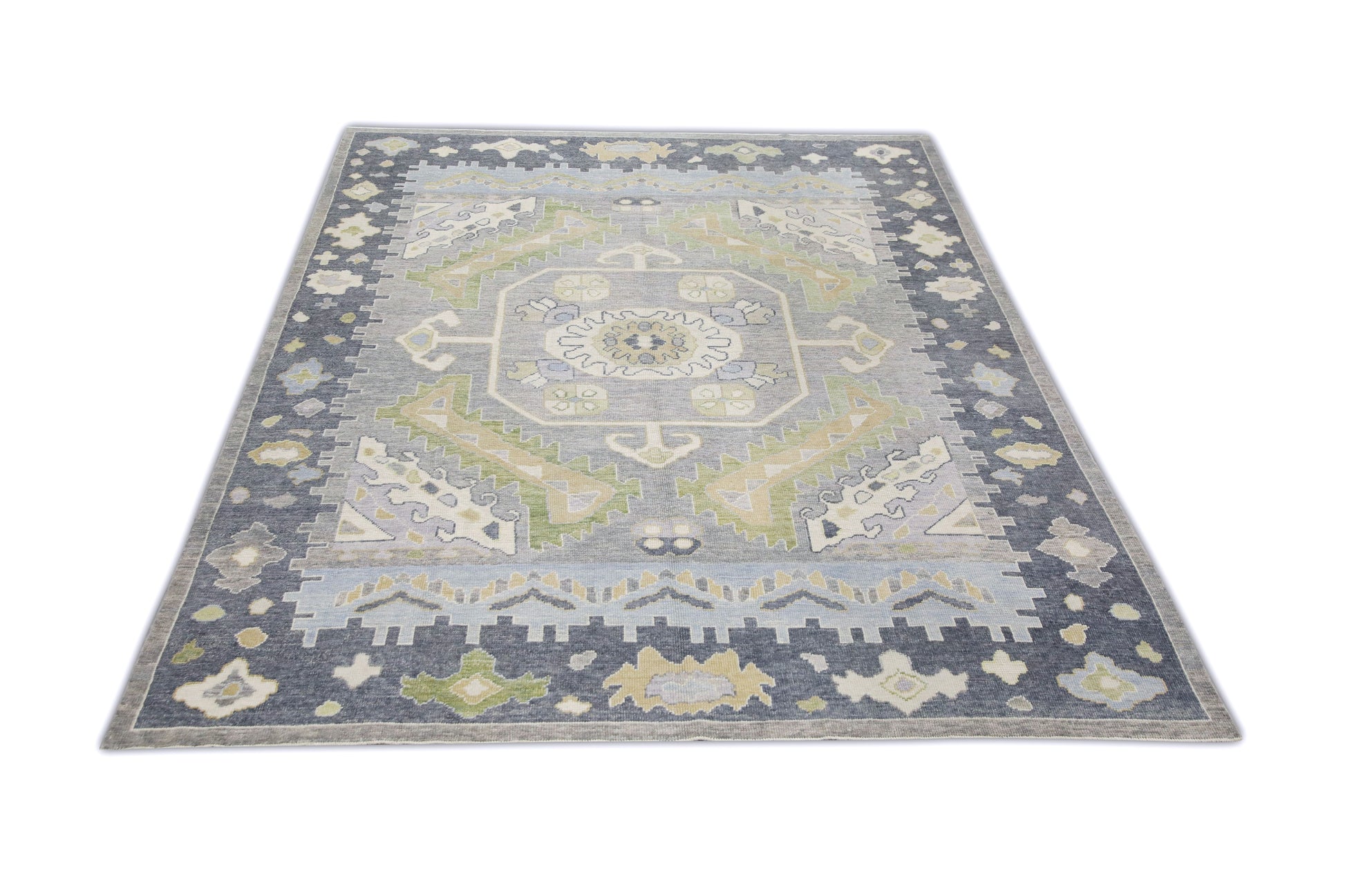 Turkish Oushak Rug 8'1" x 10'3" #10741
