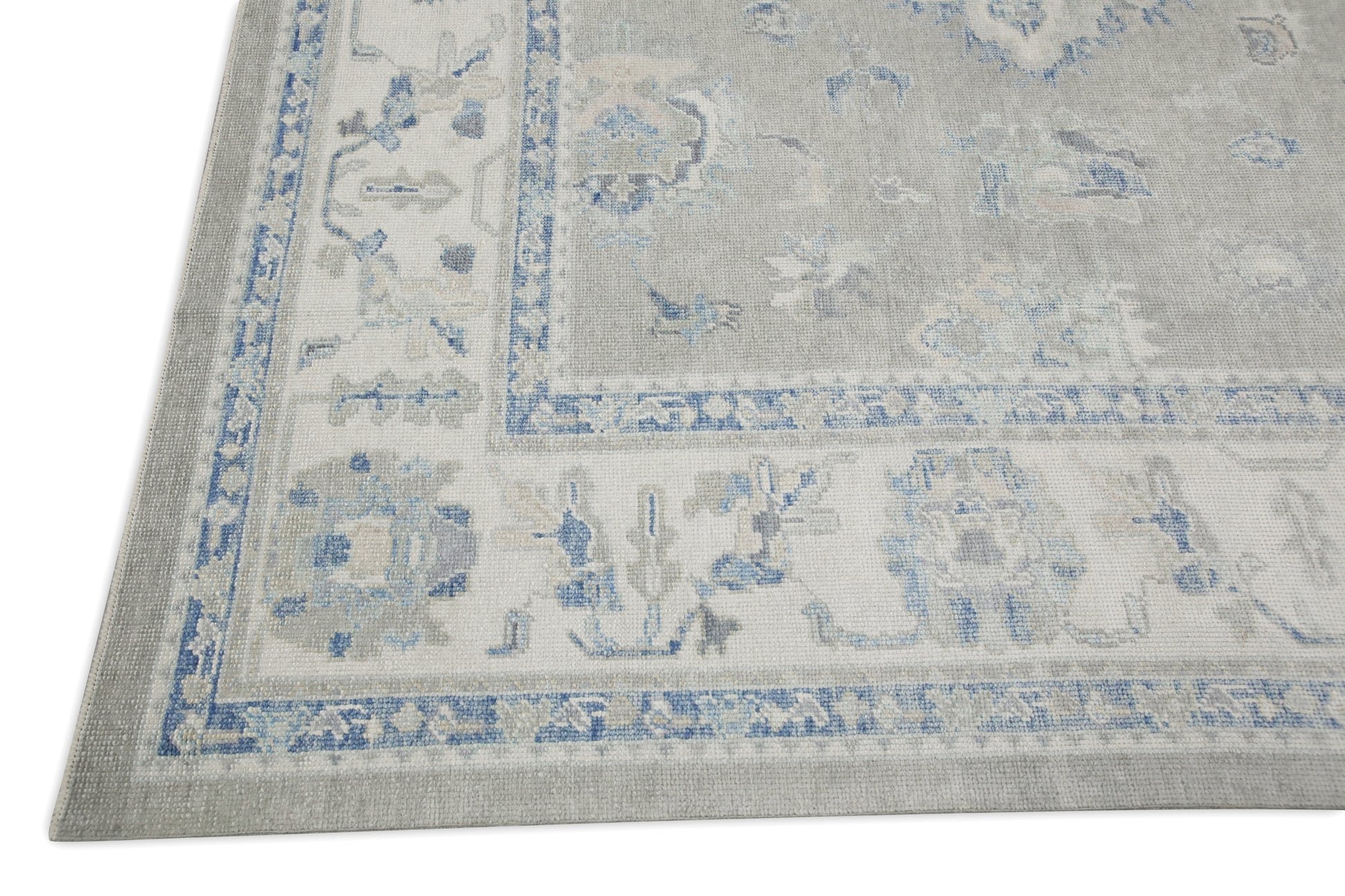 Turkish Oushak Rug 8'8" x 11'9" #7892