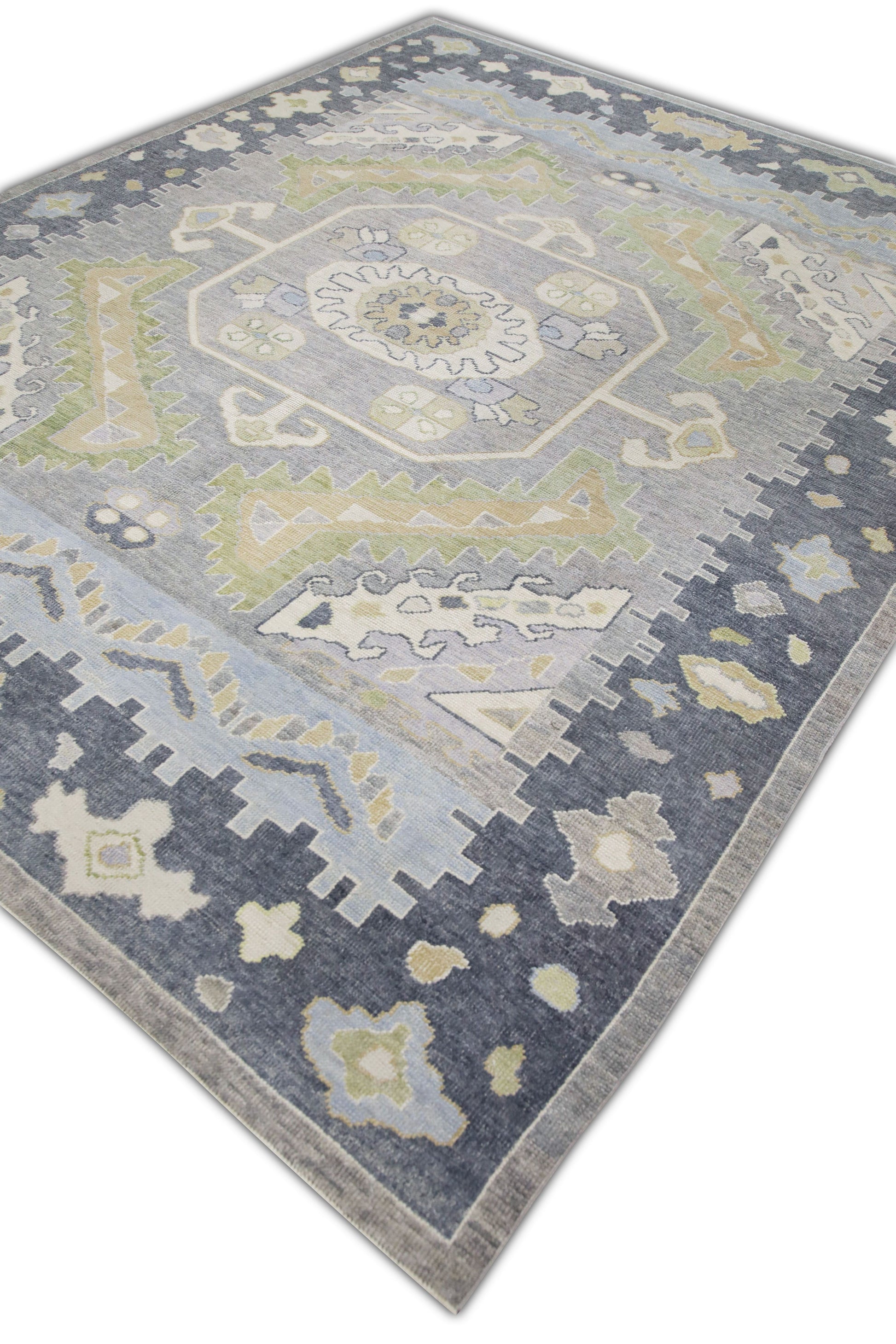 Turkish Oushak Rug 8'1" x 10'3" #10741