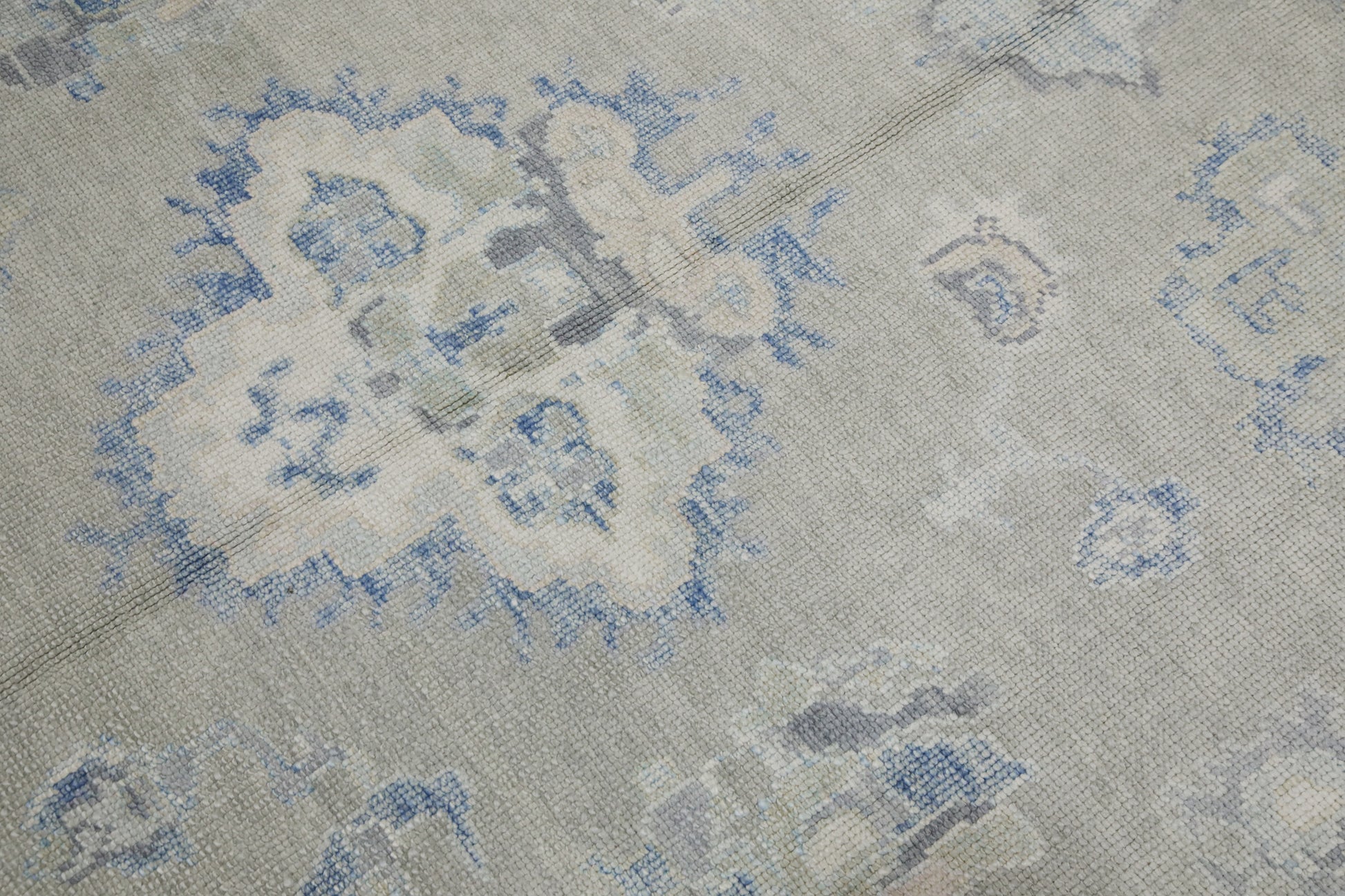 Turkish Oushak Rug 8'8" x 11'9" #7892