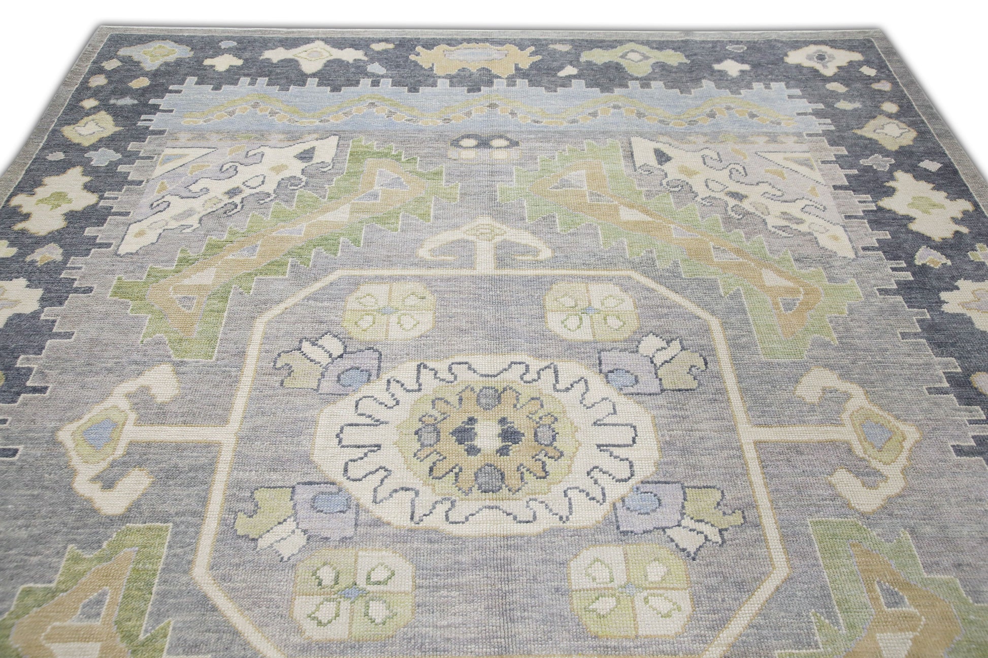 Turkish Oushak Rug 8'1" x 10'3" #10741