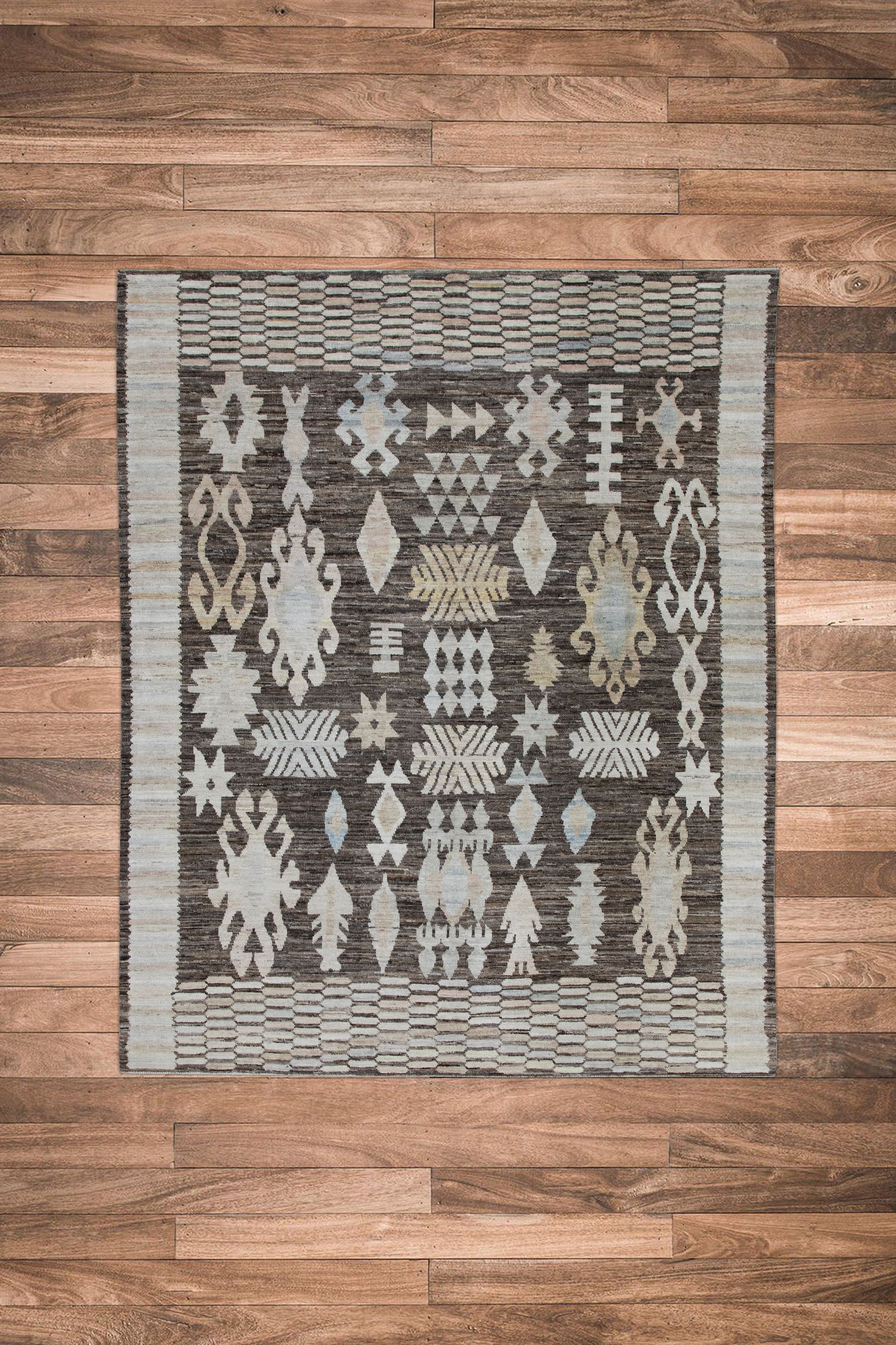 Turkish Oushak Rug 8'1" x 9'11" #8014