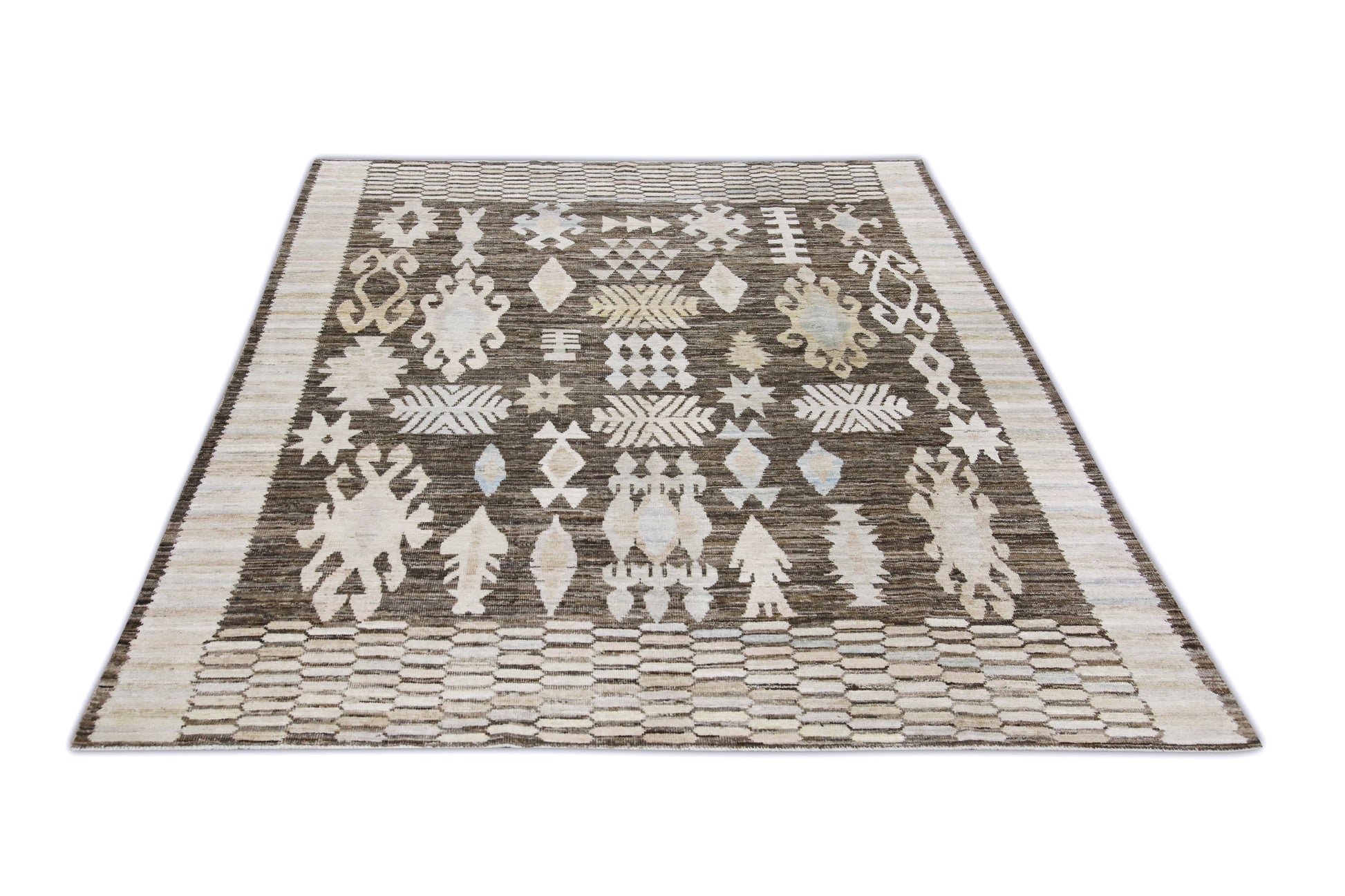 Turkish Oushak Rug 8'1" x 9'11" #8014