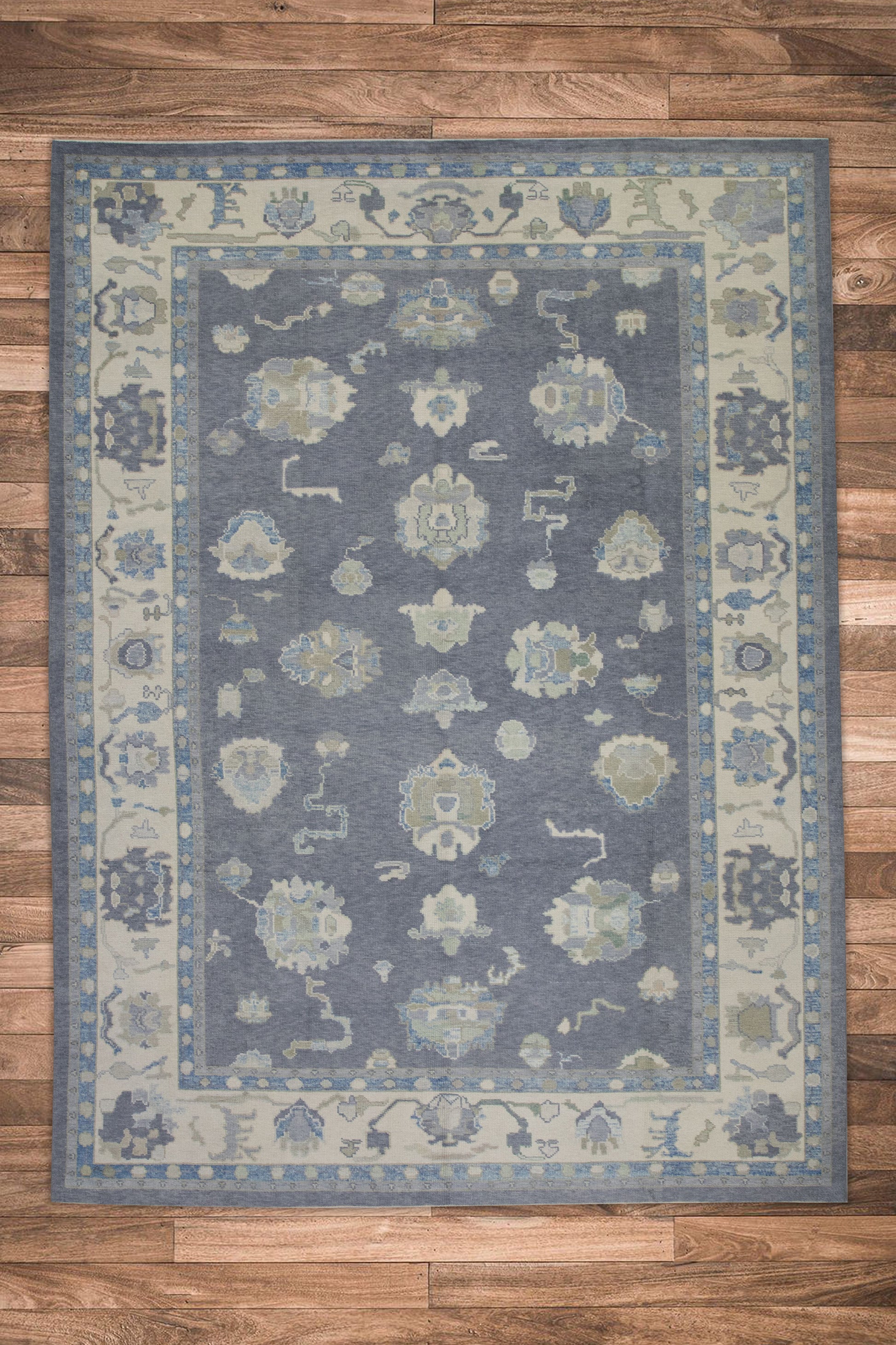 Turkish Oushak Rug 9' x 11'10" #8207