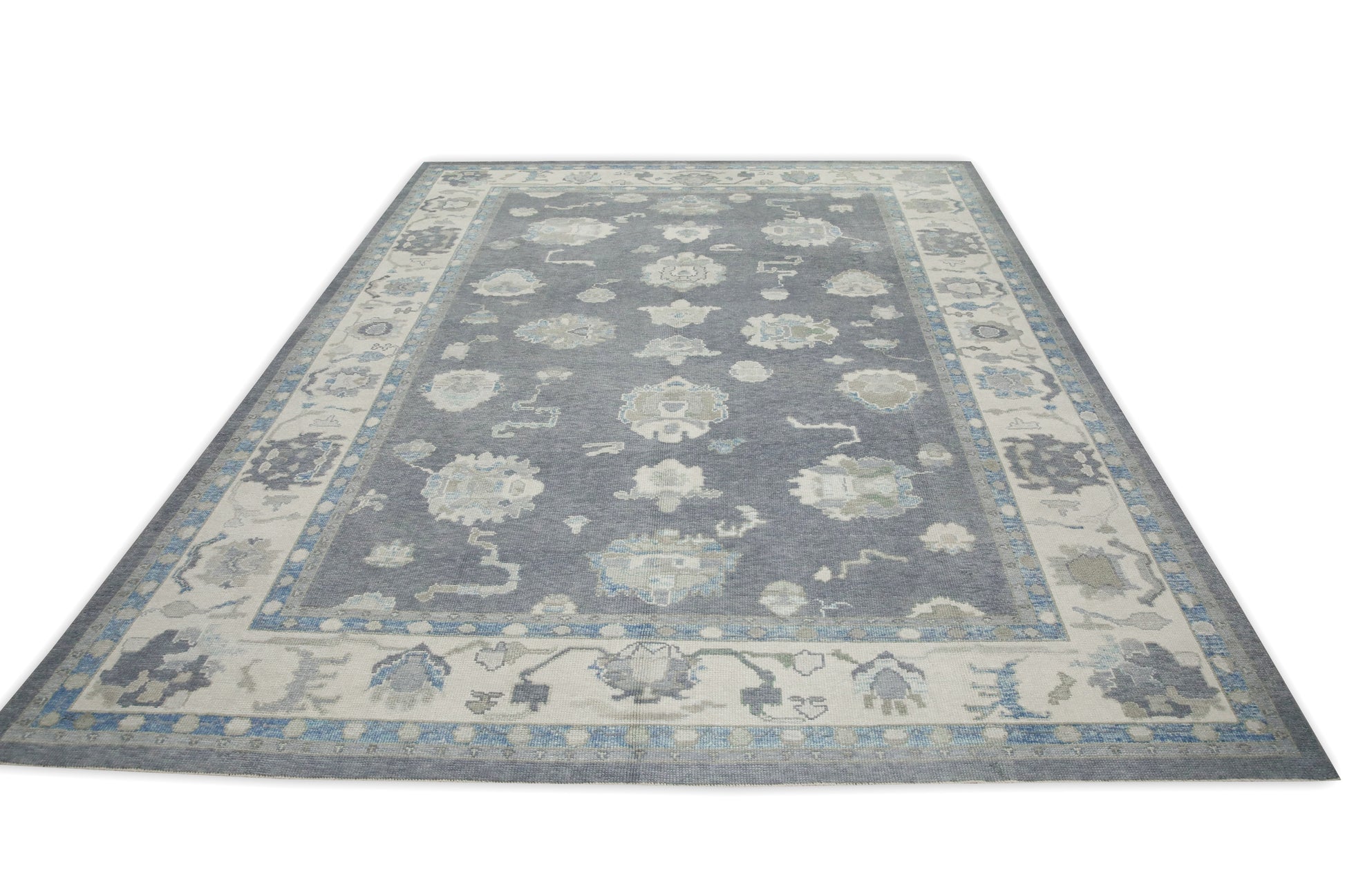 Turkish Oushak Rug 9' x 11'10" #8207