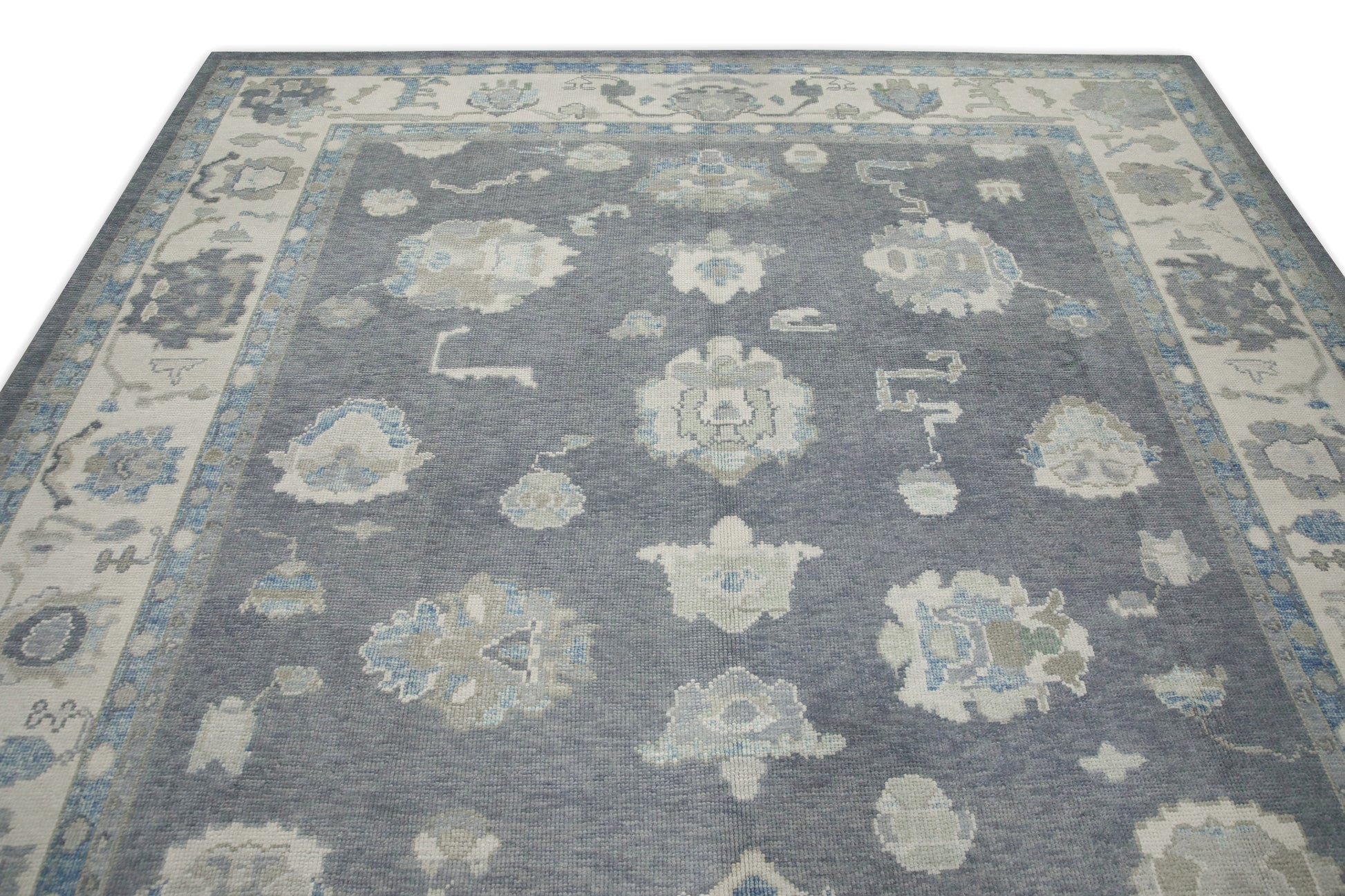 Turkish Oushak Rug 9' x 11'10" #8207