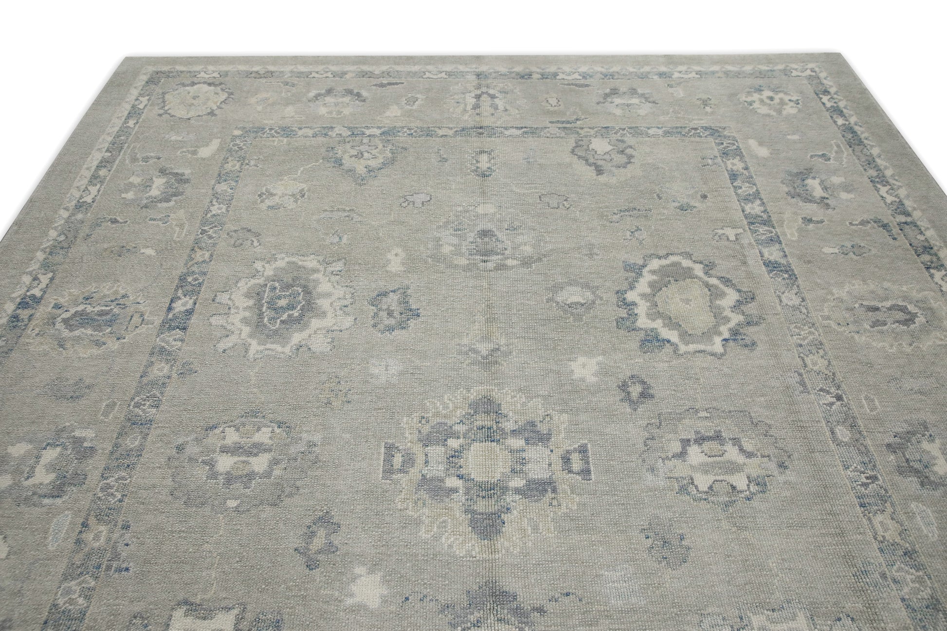 Turkish Oushak Rug 8'10" x 12' #7552