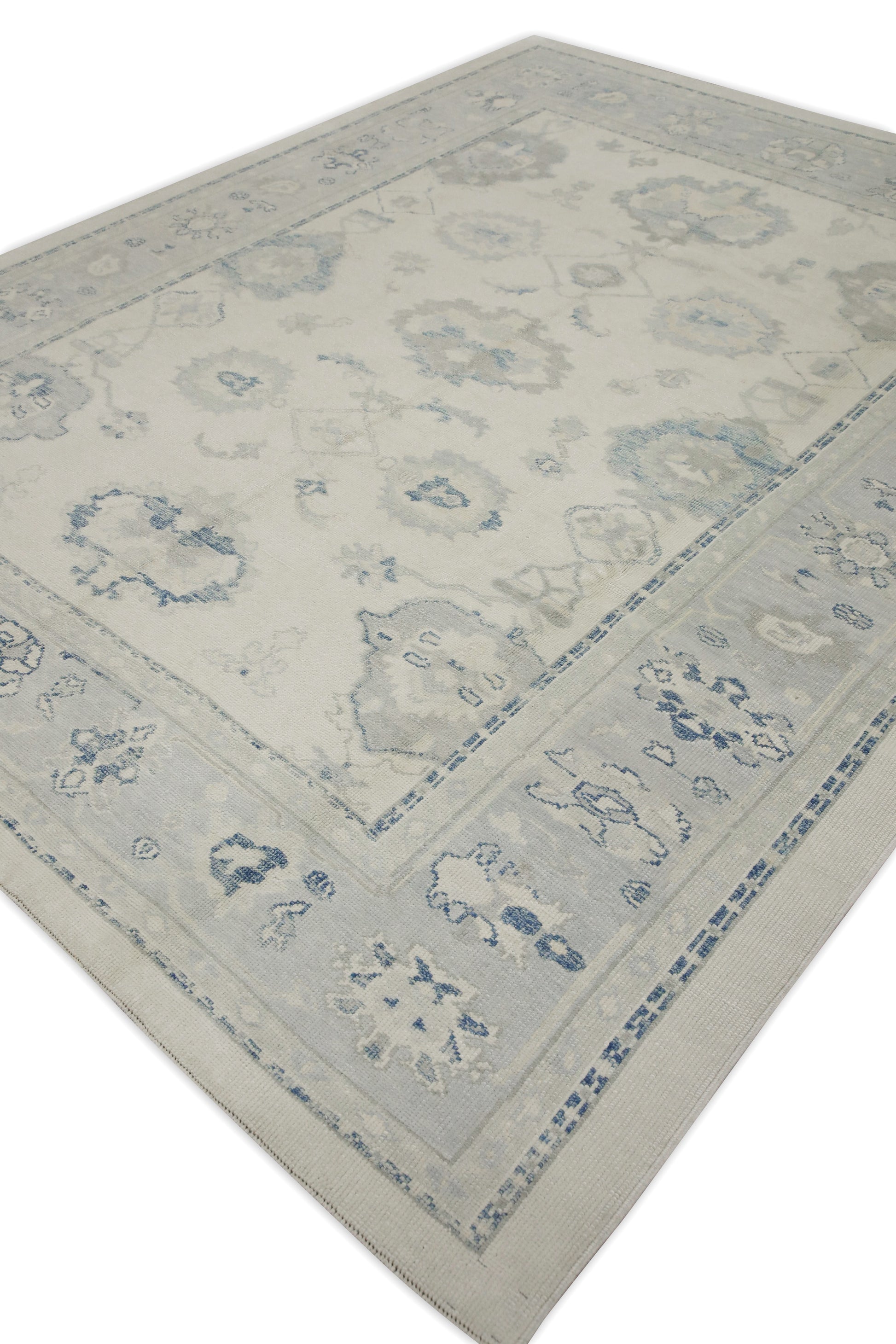 Turkish Oushak Rug 8'10" x 11'1" #7554