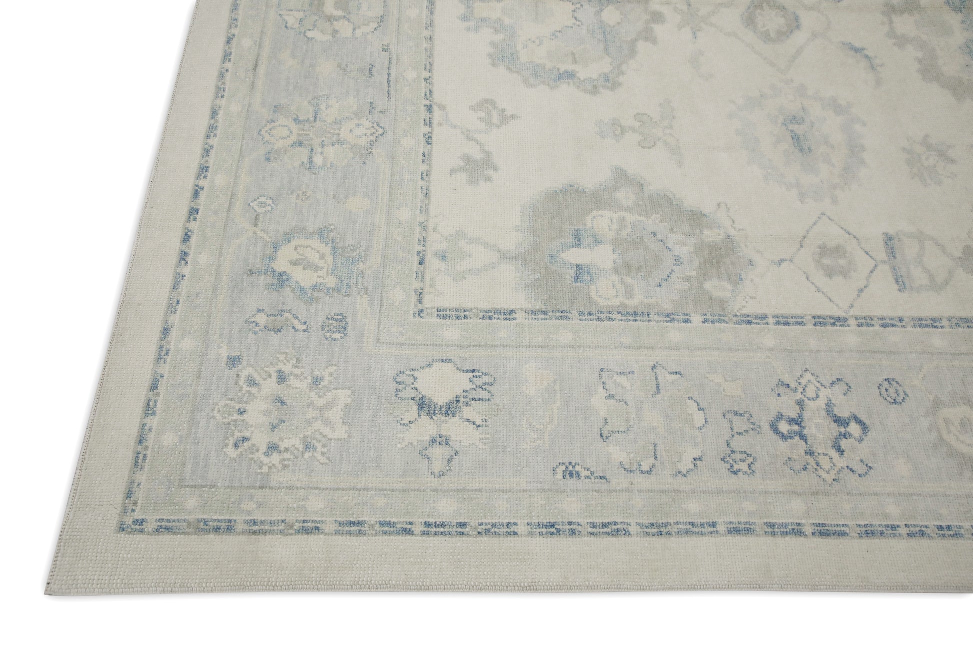 Turkish Oushak Rug 8'10" x 11'1" #7554