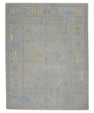 Turkish Oushak Rug 9'1" x 11'6" #7499