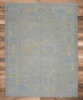 Turkish Oushak Rug 9'1" x 11'6" #7499