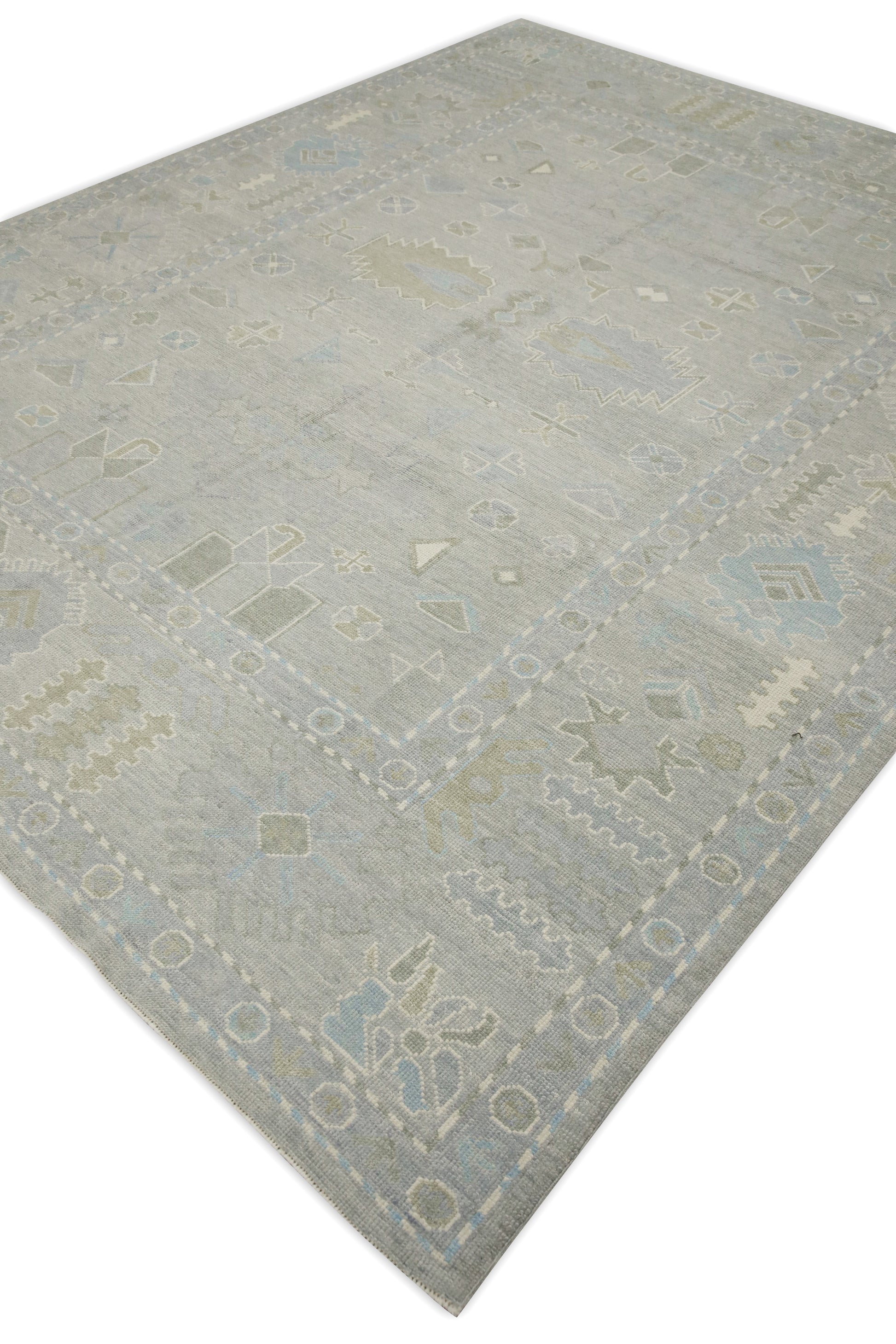 Turkish Oushak Rug 9'1" x 11'6" #7499
