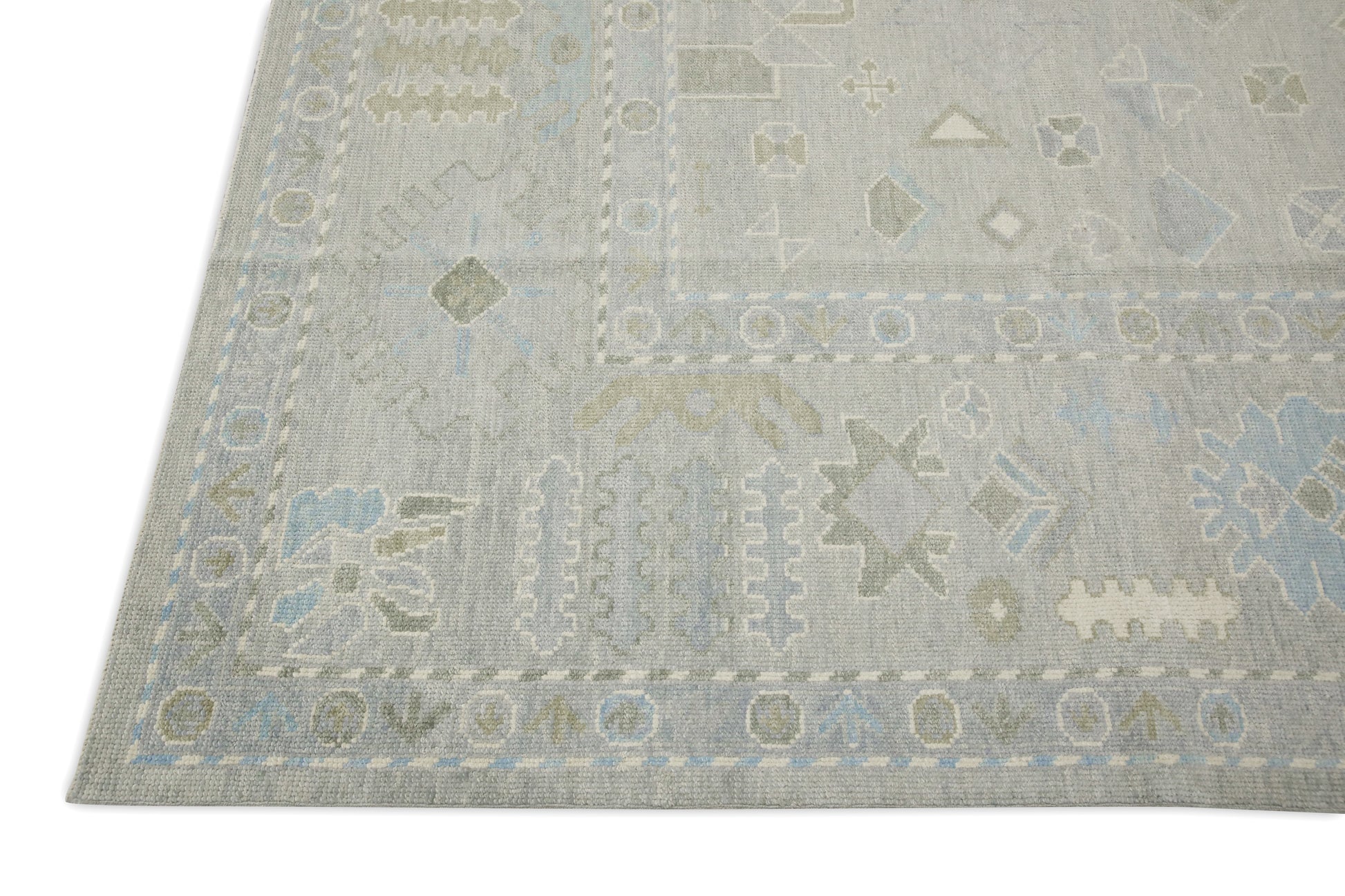 Turkish Oushak Rug 9'1" x 11'6" #7499