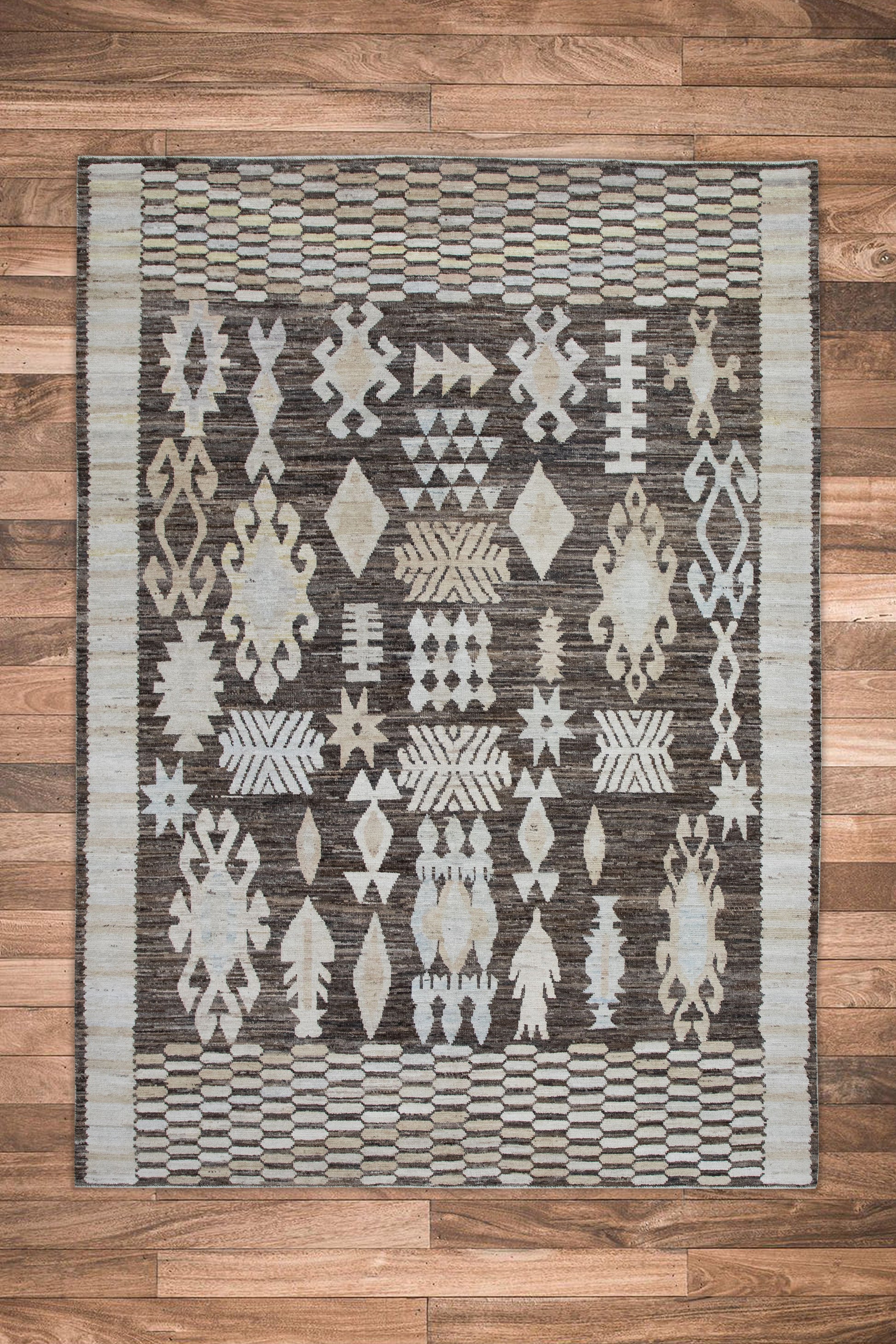 Turkish Oushak Rug 7'11" x 10' #8032