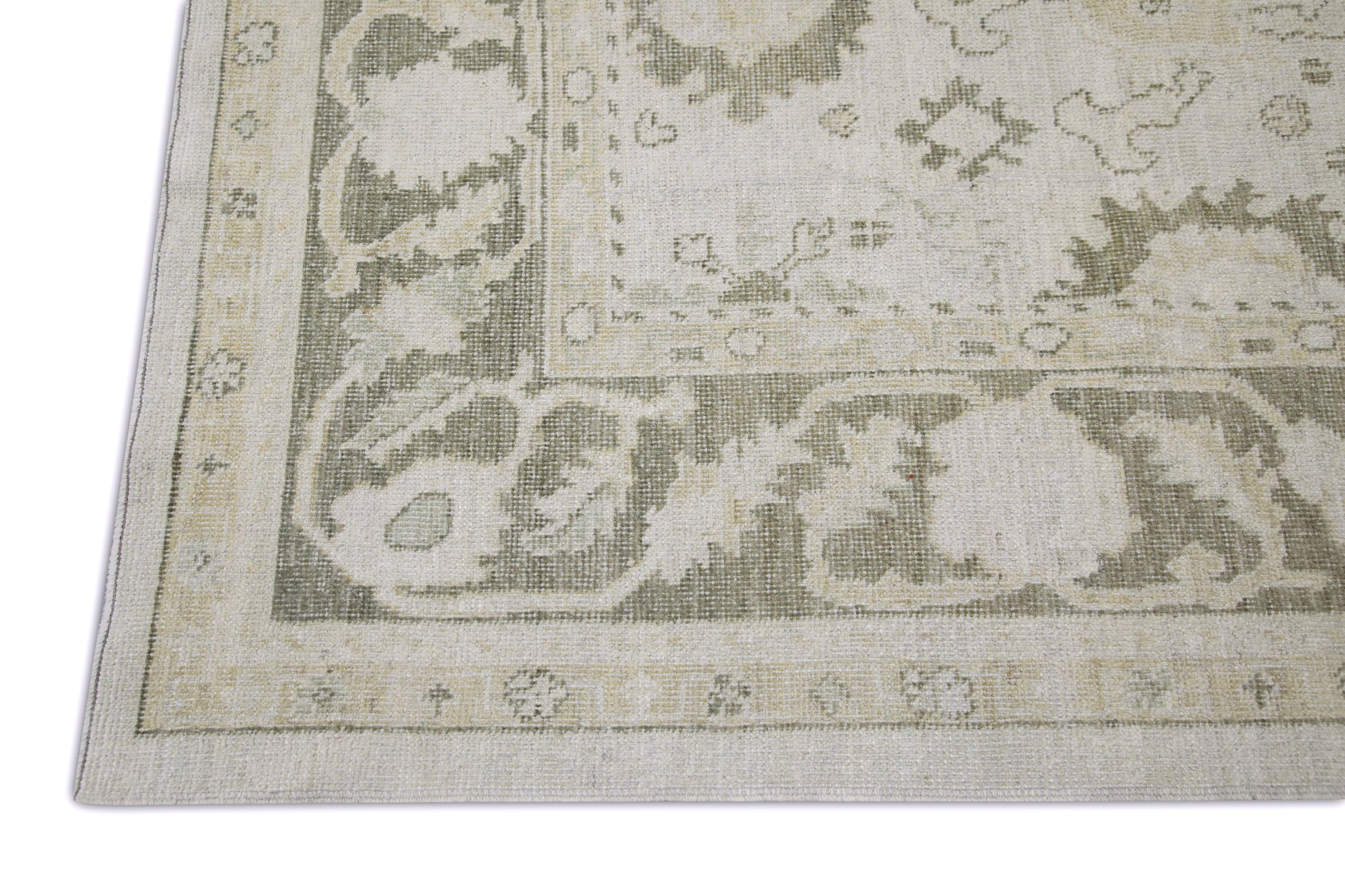 Turkish Oushak Rug 8'1" x 9'11" #10928