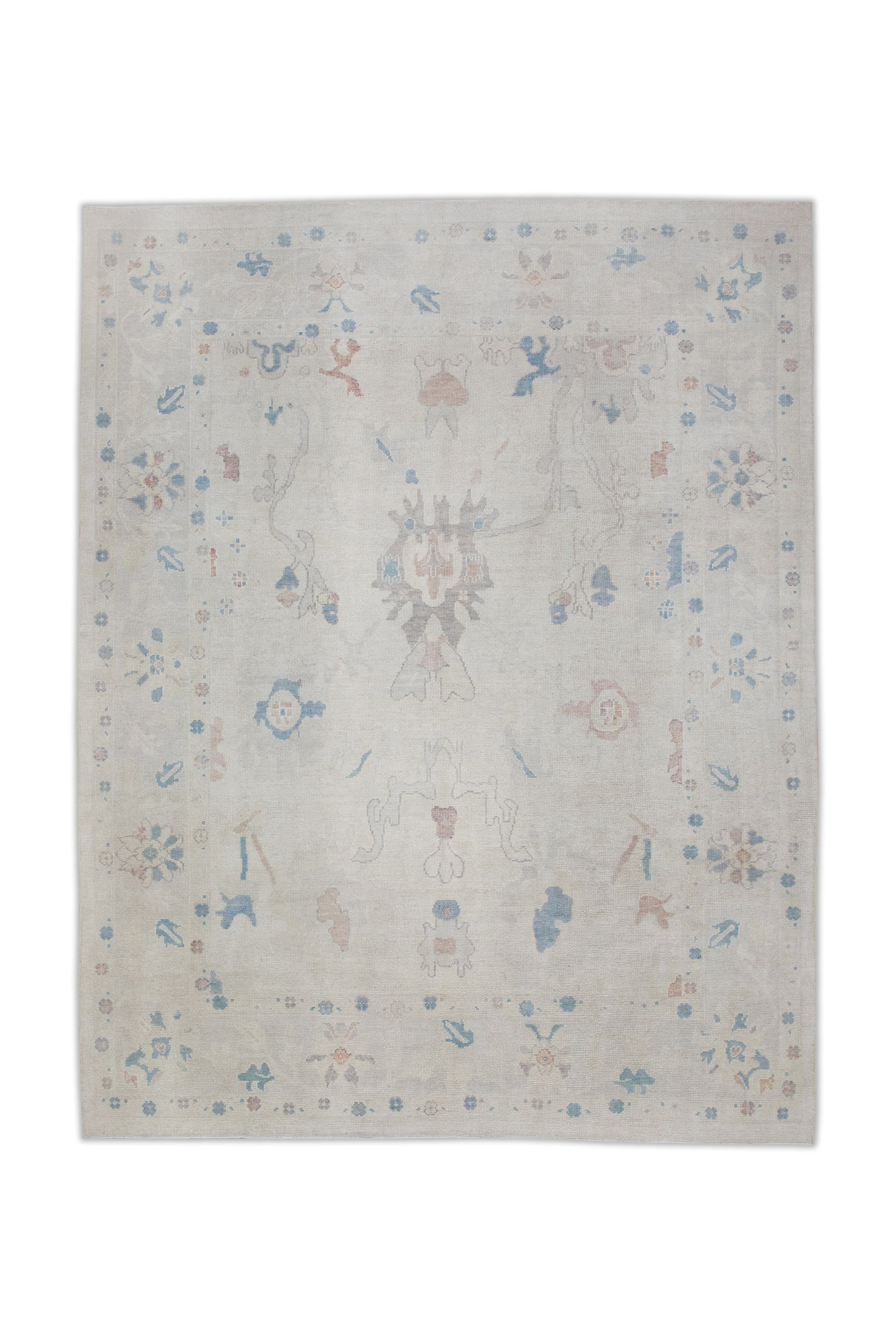 Turkish Oushak Rug 8'3" x 10'8" #10938